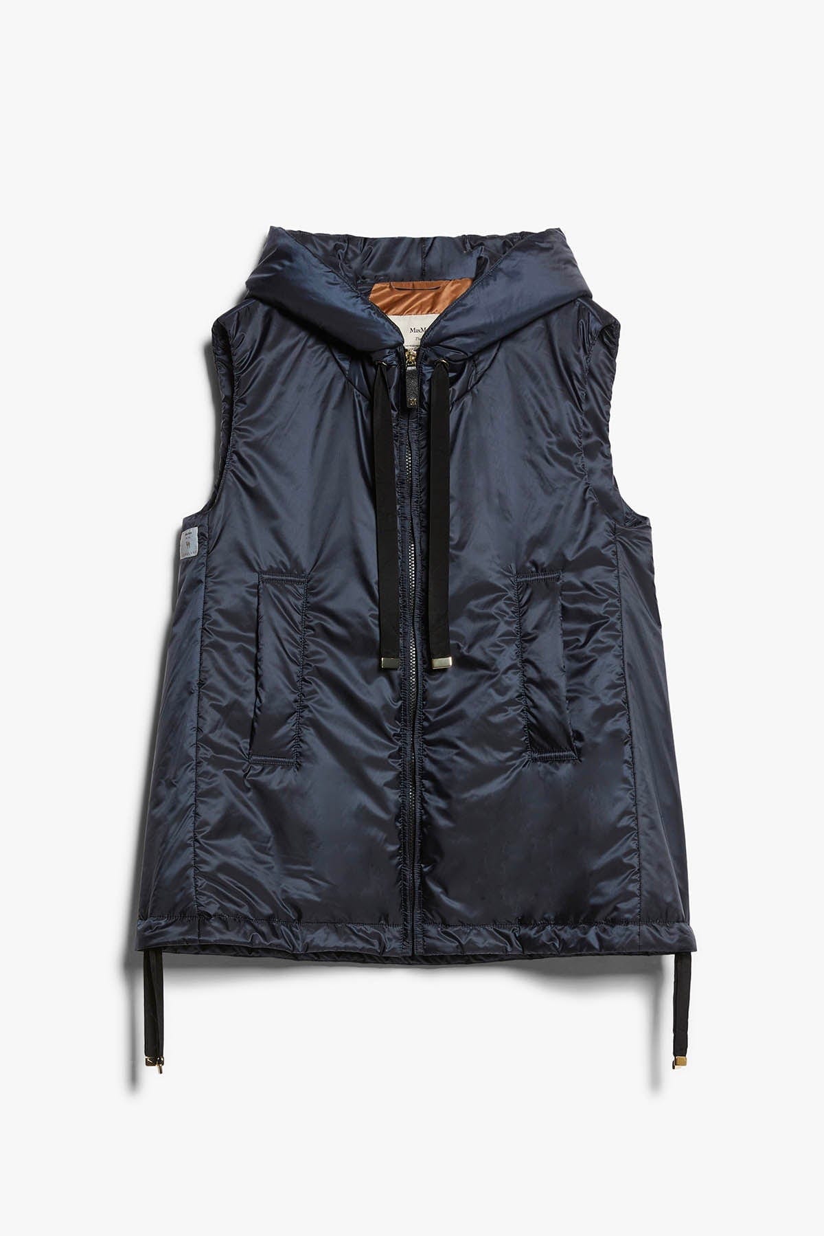 MAXMARA'S BRANDS IMBOTTITO SMAN BLU SCURO / 34 Gilet Imbottito Donna Max Mara The Cube Greengo