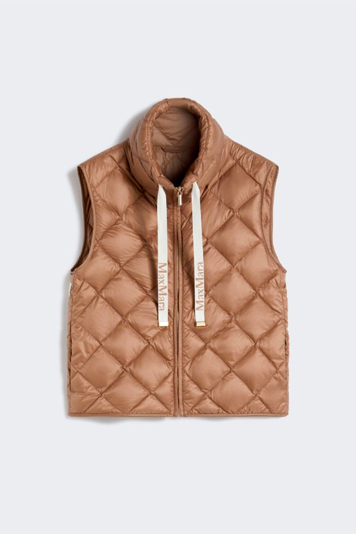 MAXMARA&#39;S BRANDS IMBOTTITO SMAN CAMMELLO / 34 Gilet imbottito donna Max Mara The Cube Tregic