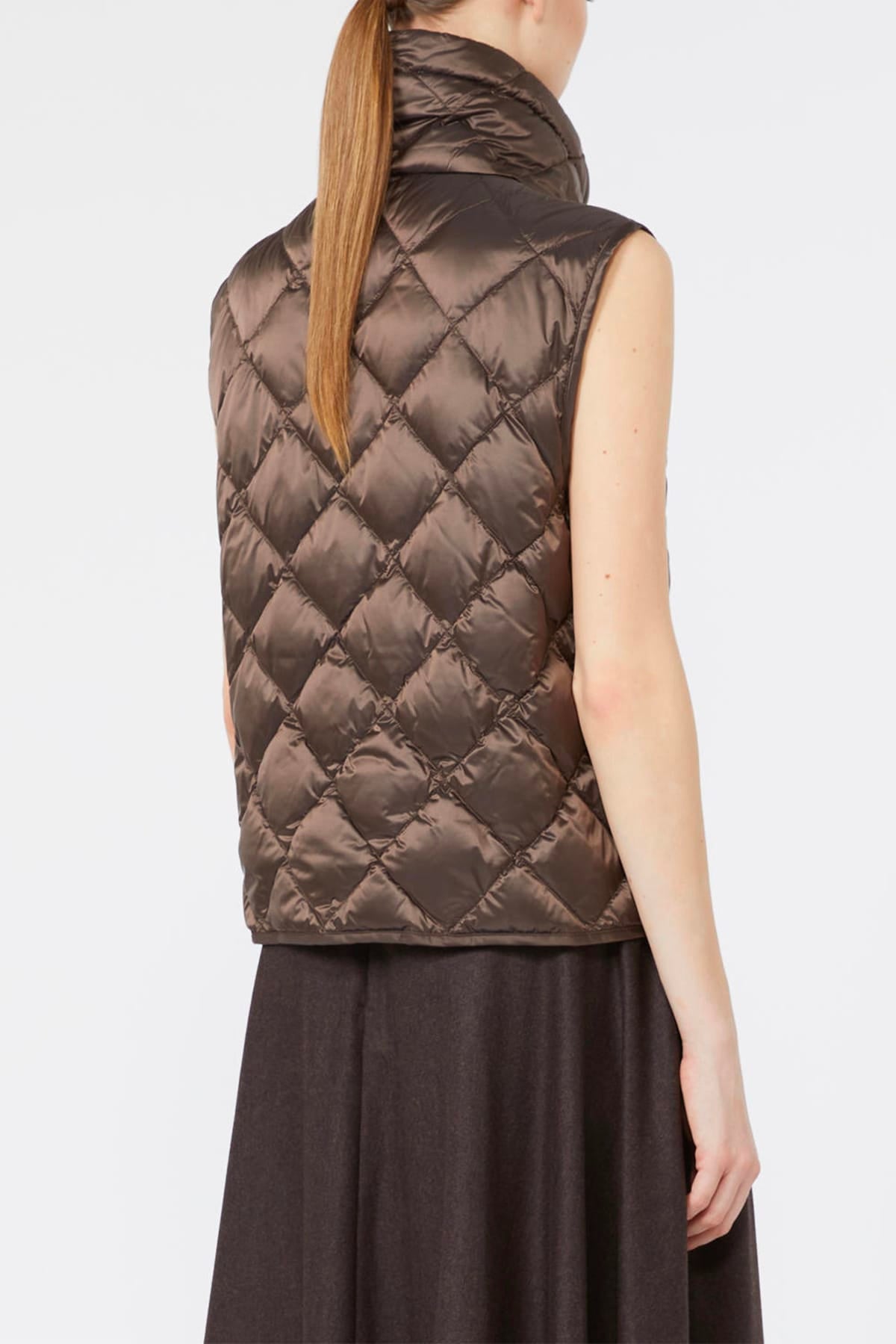 MAXMARA'S BRANDS IMBOTTITO SMAN Gilet cento grammi imbottito antigoccia Max Mara The Cube Tregic