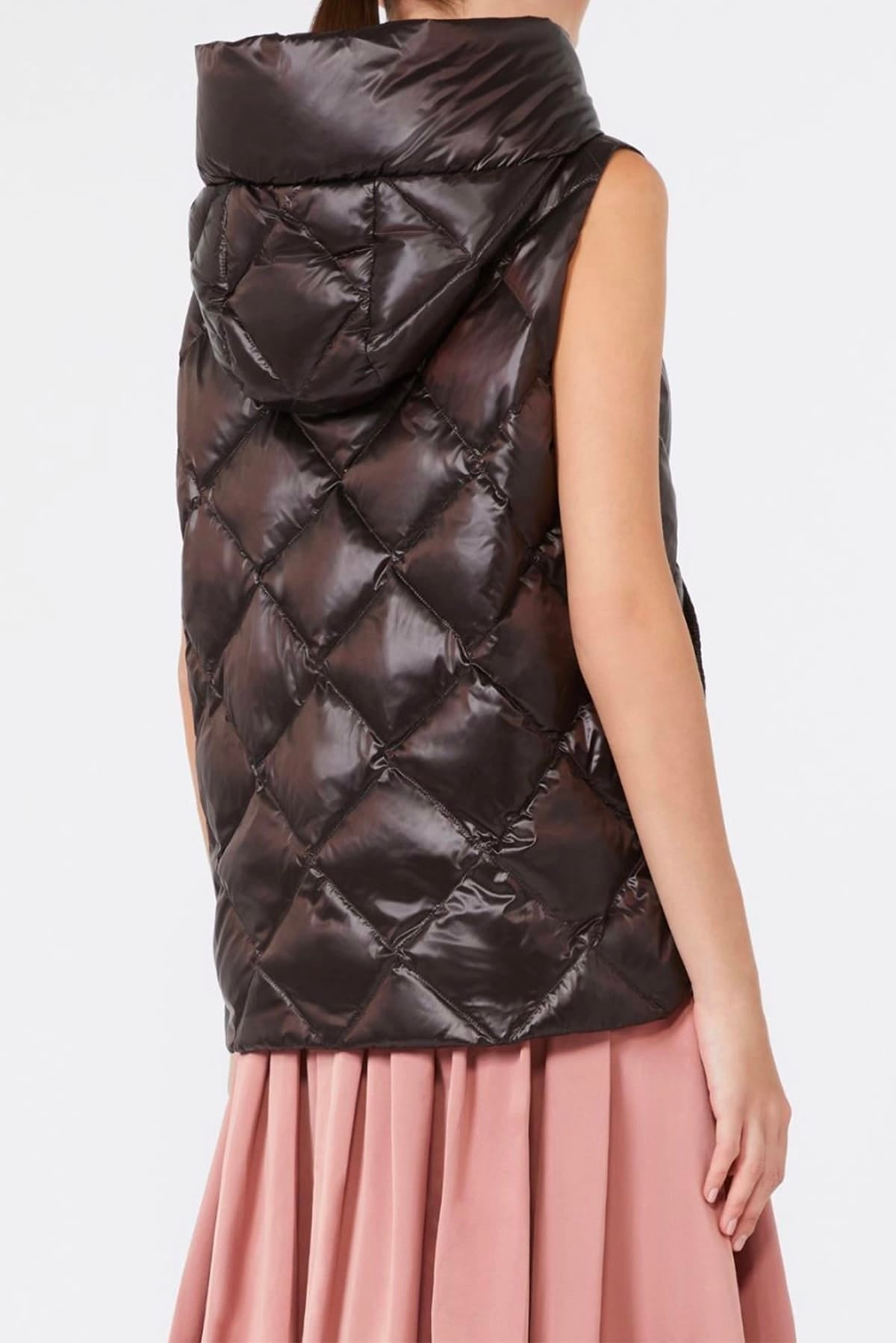 MAXMARA'S BRANDS IMBOTTITO SMAN Gilet imbottito con cappuccio donna Max Mara The Cube Mtctropico