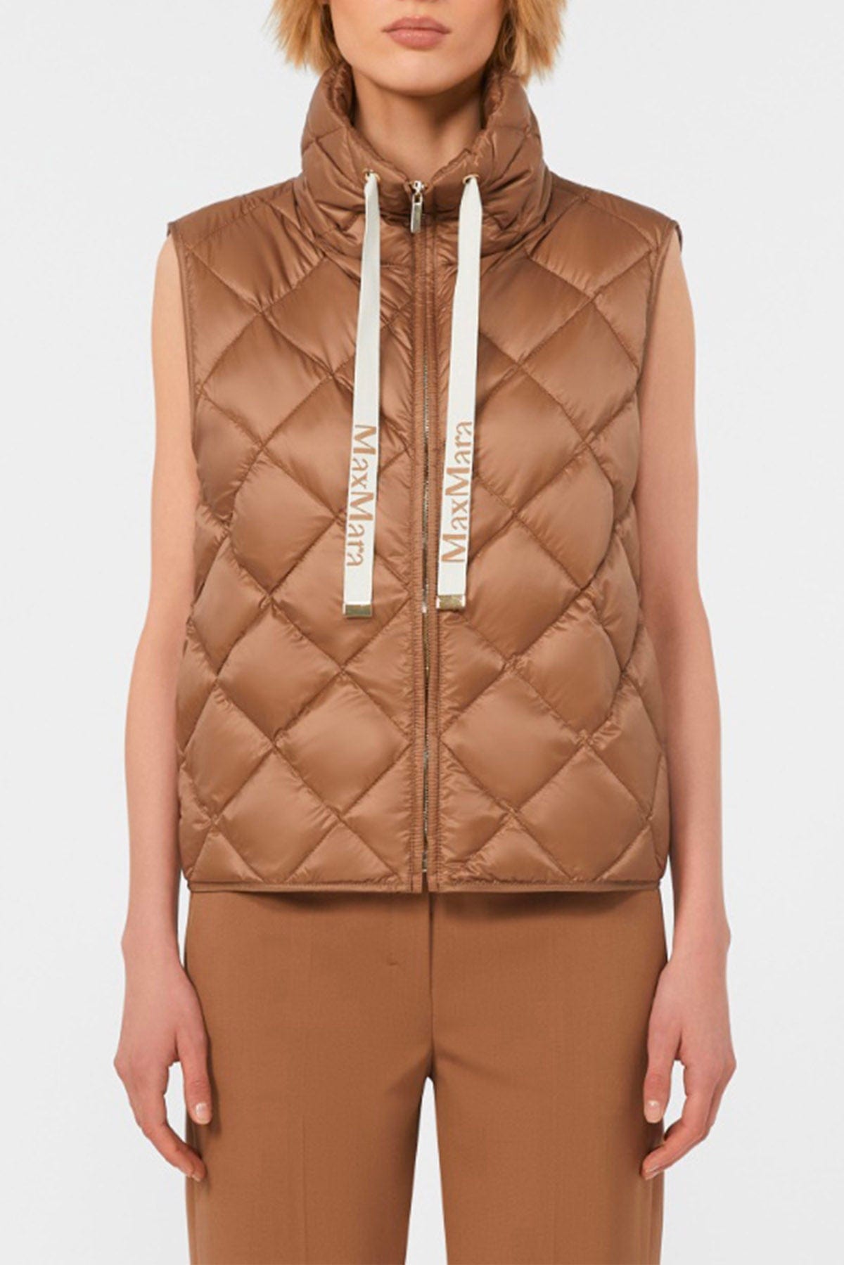 MAXMARA&#39;S BRANDS IMBOTTITO SMAN Gilet imbottito donna Max Mara The Cube Tregic