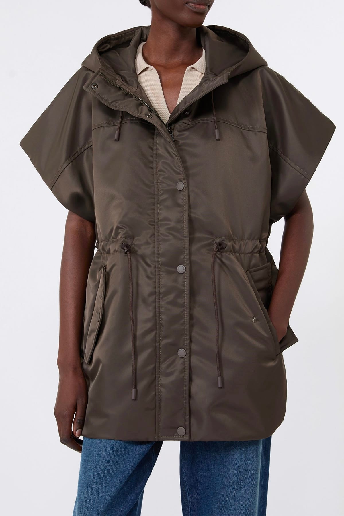 MAXMARA'S BRANDS IMBOTTITO SMAN FANGO / 34 Gilet imbottito donna Max Mara Weekend Wkdorigano