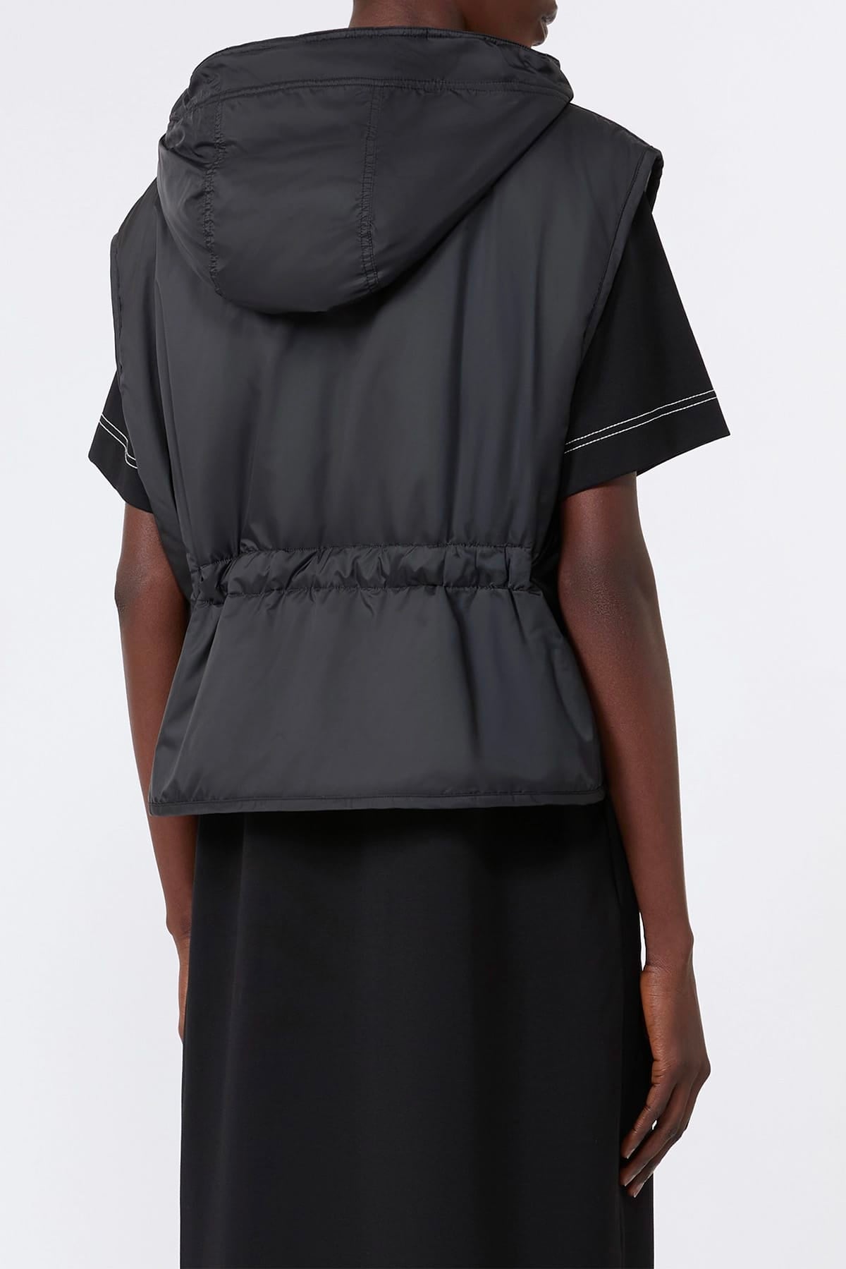 MAXMARA'S BRANDS IMBOTTITO SMAN Gilet imbottito donna nero Max Mara Weekend Wkdaccenni