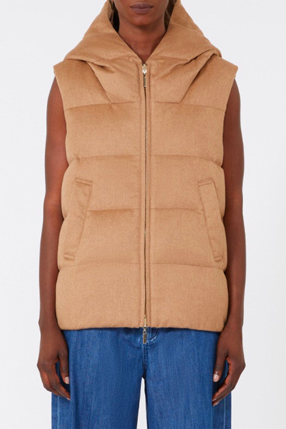 MAXMARA&#39;S BRANDS IMBOTTITO SMAN Gilet reversibile Max Mara The Cube Delfy