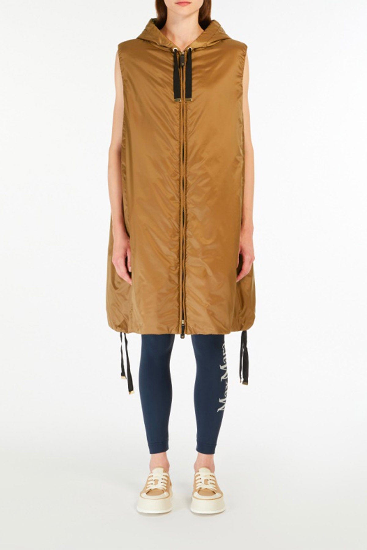MAXMARA&#39;S BRANDS IMBOTTITO SMAN Imbottito lungo senza maniche Max Mara The Cube Greengi