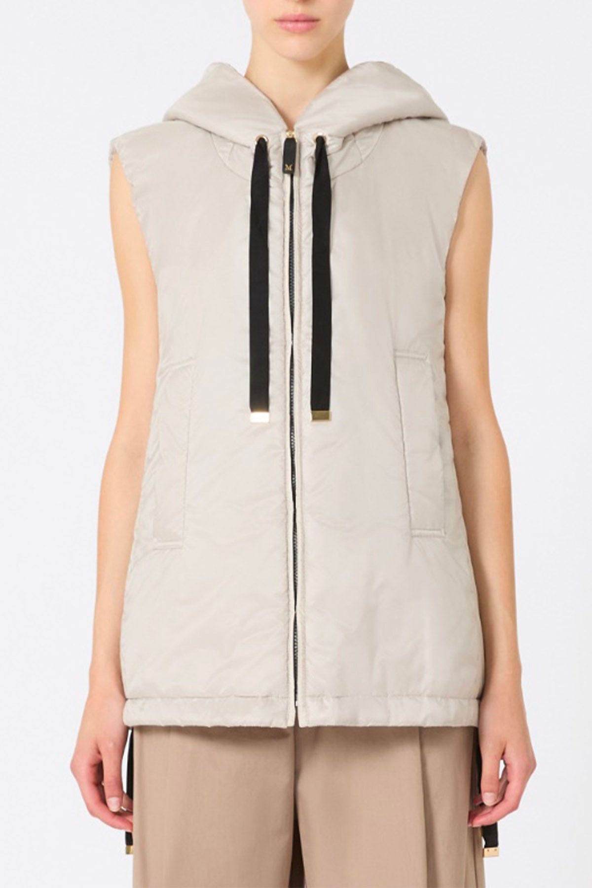 MAXMARA&#39;S BRANDS IMBOTTITO SMAN Imbottito senza maniche Max Mara The Cube Greengo