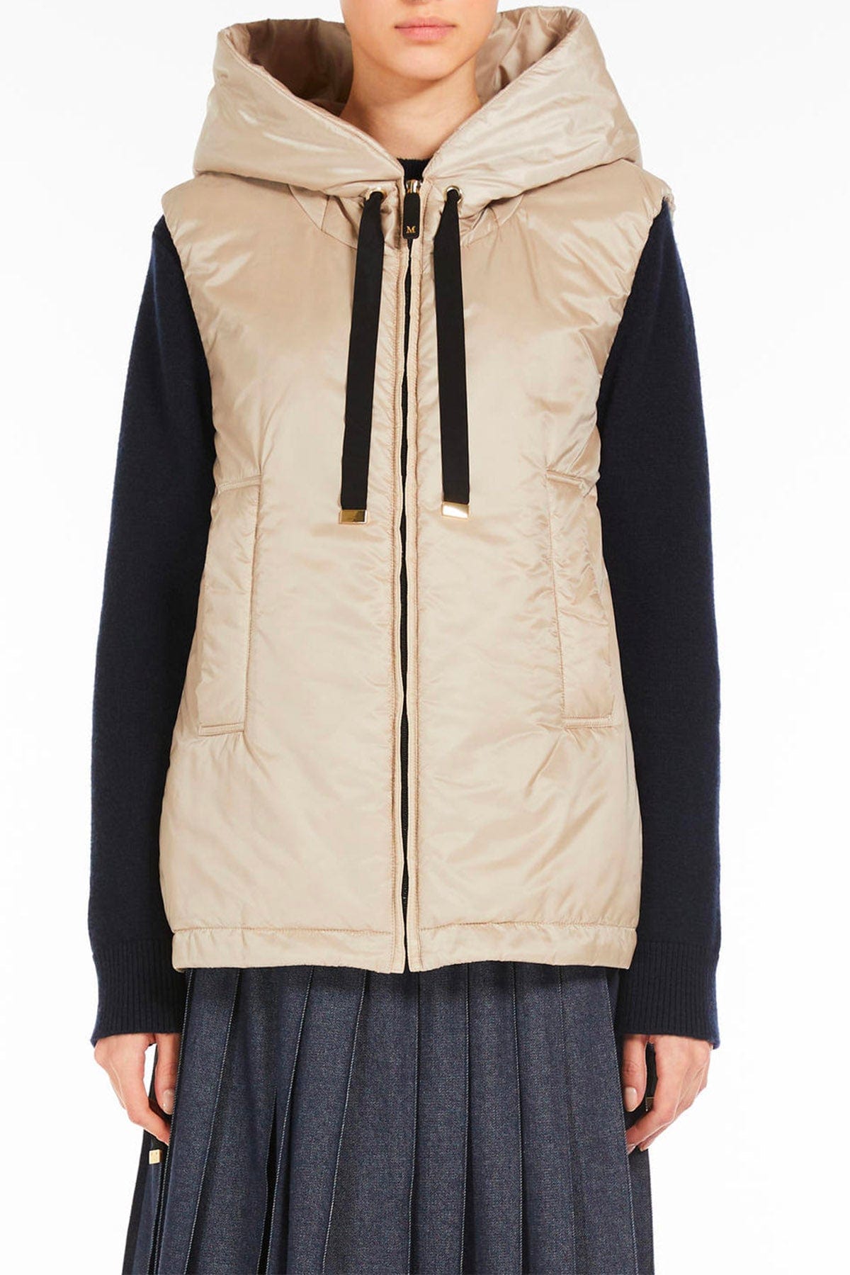 MAXMARA&#39;S BRANDS IMBOTTITO SMAN NOCCIOLA / 34 Gilet imbottito donna Max Mara The Cube Greengo