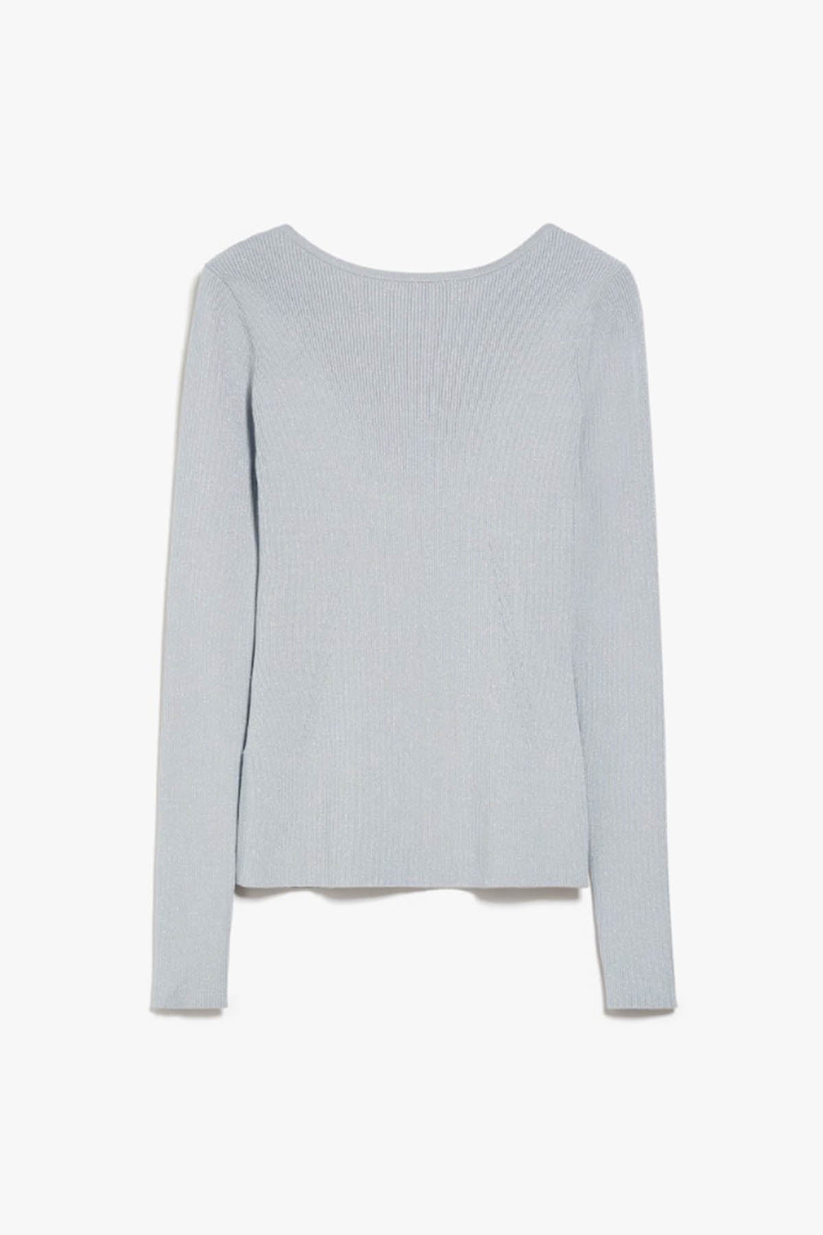 MAXMARA'S BRANDS MAGLIA-CANOTTIERA-TOP  ARGENTO / XXS Maglia Donna in Lurex Max Mara Easywear Favella