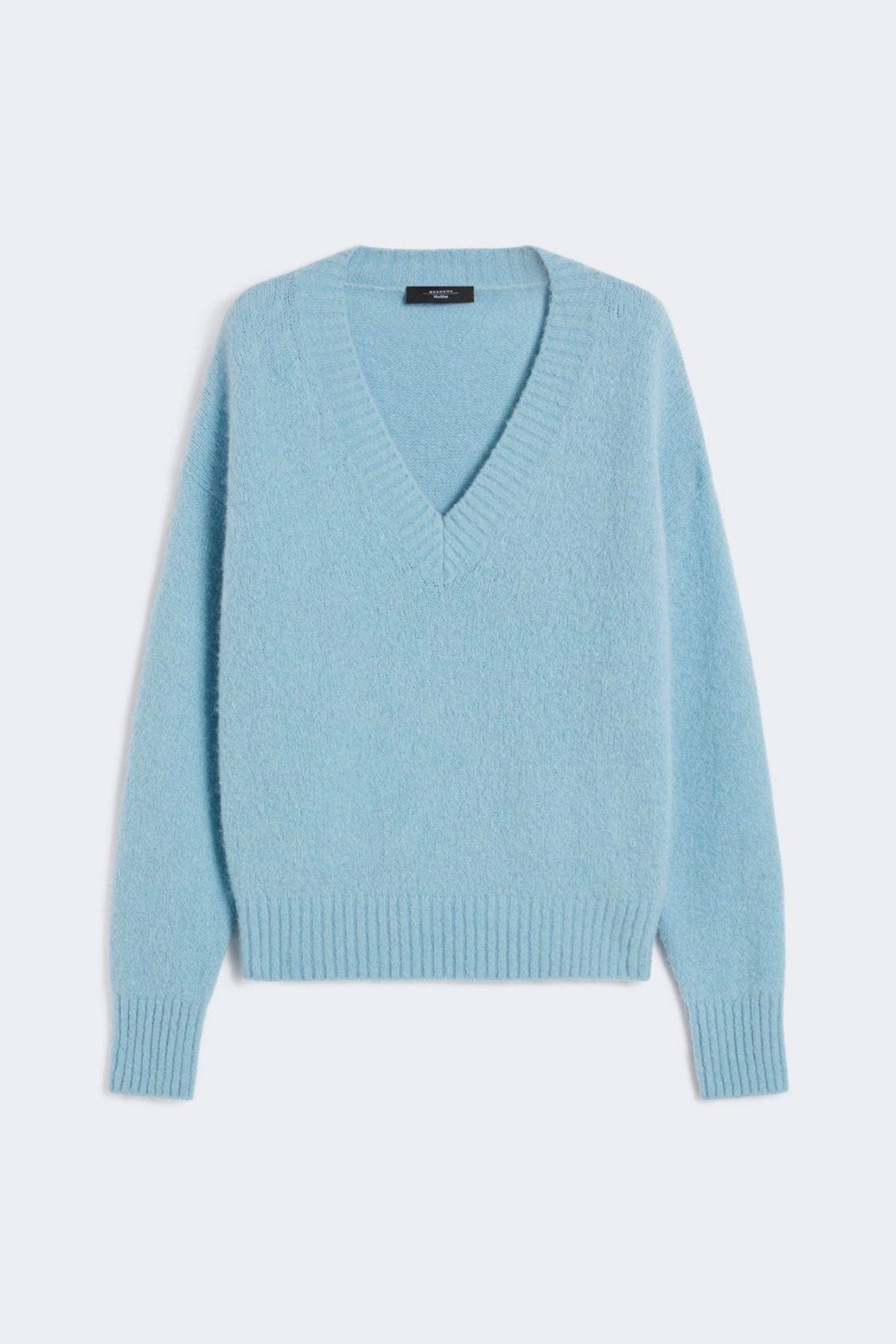 MAXMARA'S BRANDS MAGLIA-CANOTTIERA-TOP  AZZURRO / XXS Maglia in lana donna Weekend Max Mara Visita