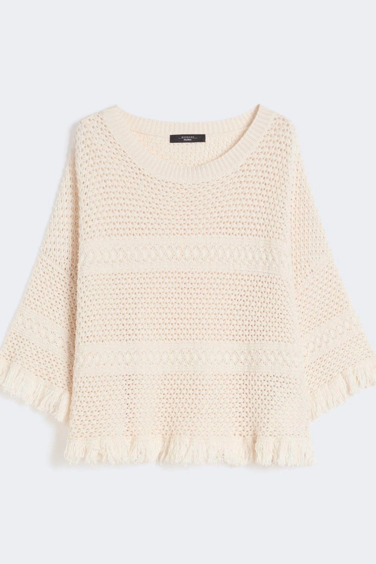 MAXMARA'S BRANDS MAGLIA-CANOTTIERA-TOP  BIANCO ECRU / XXS Maglia in cotone donna Max Mara Weekend Wkdpalato