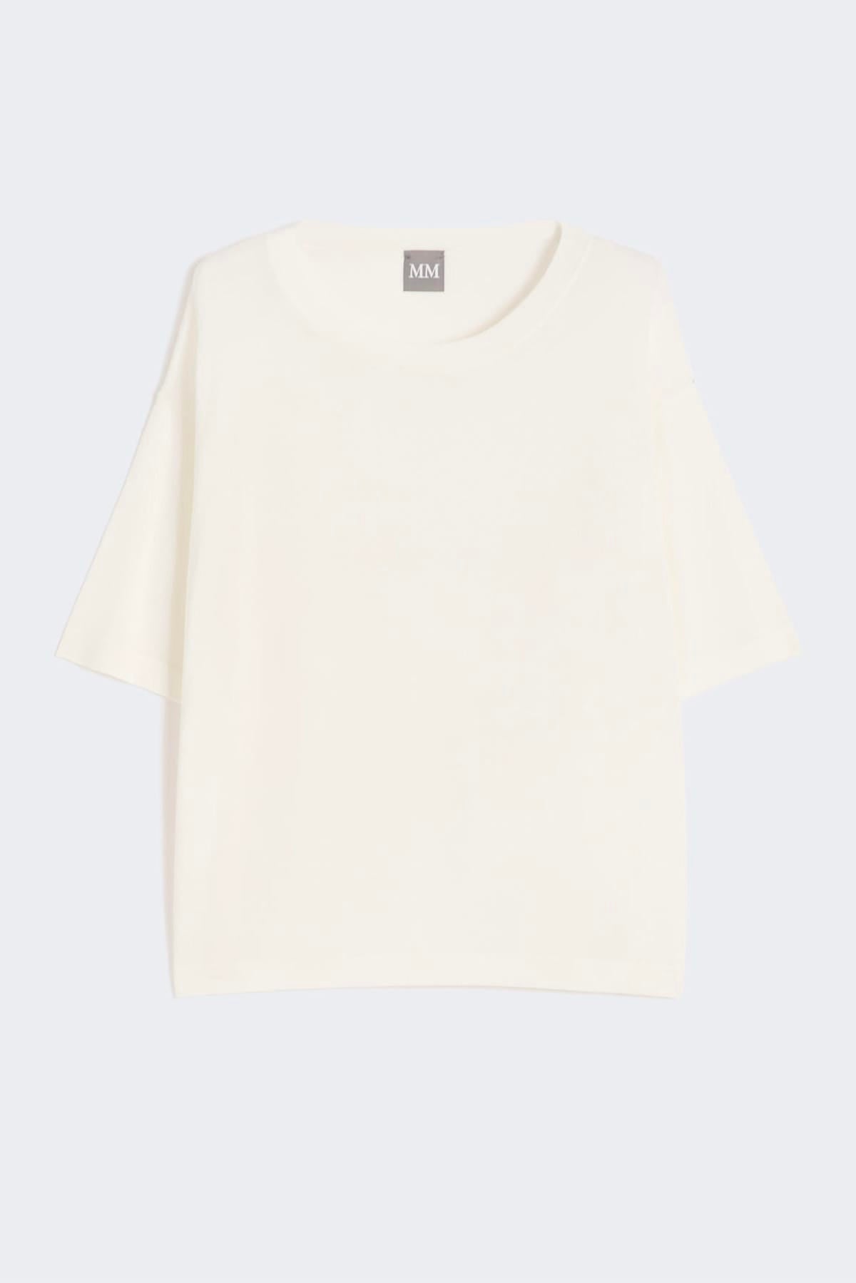 MAXMARA'S BRANDS MAGLIA-CANOTTIERA-TOP  BIANCO OTTICO / XXS Maglia in jersey donna Max Mara MM Mmlfuretto