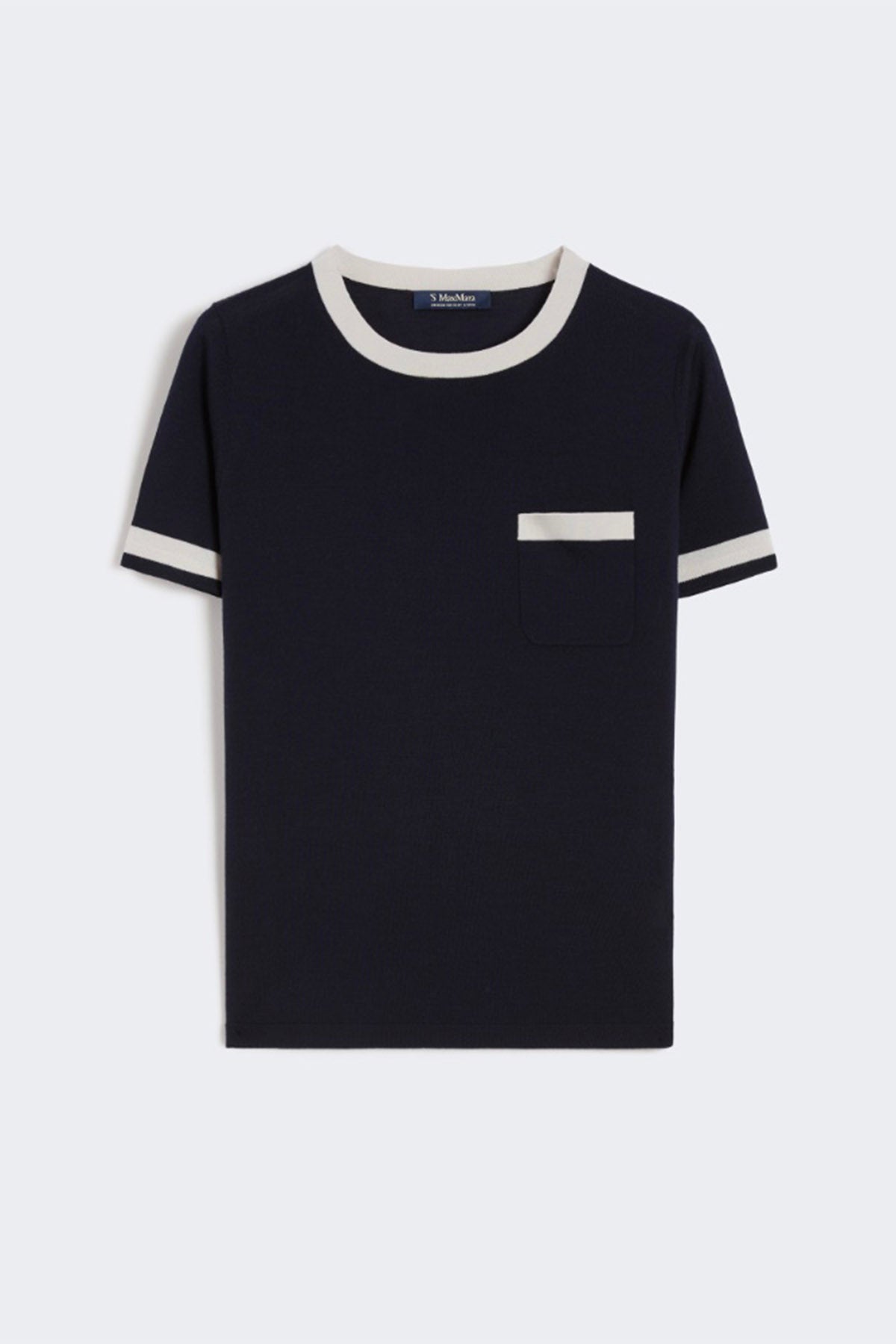 MAXMARA&#39;S BRANDS MAGLIA-CANOTTIERA-TOP  BLU / XXS Maglia in lana donna &#39;S Max Mara Egidio