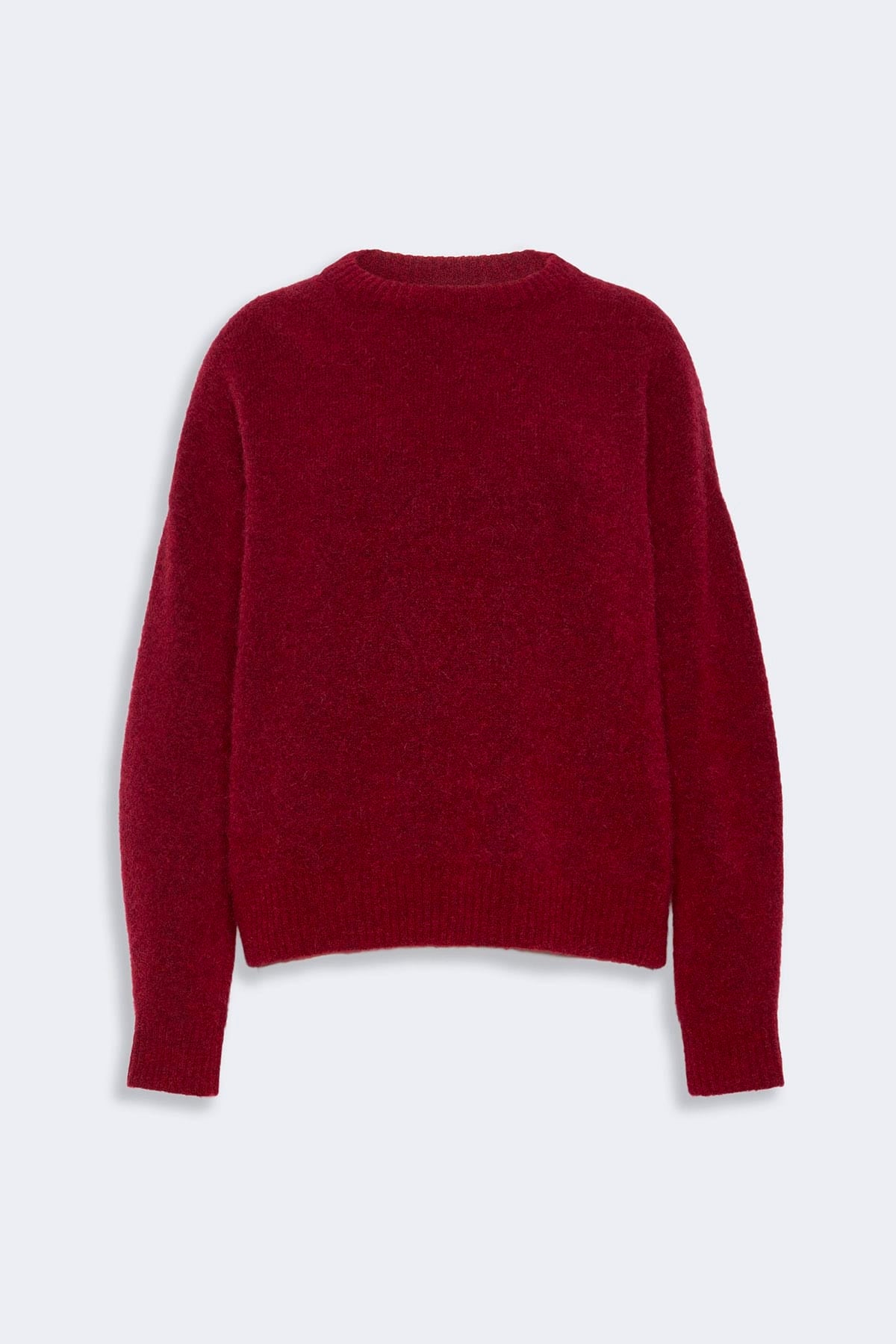 MAXMARA'S BRANDS MAGLIA-CANOTTIERA-TOP  BORDEAUX / XXS Maglia bordeaux in filato di alpaca e lana Max Mara Weekend Wkdtuono