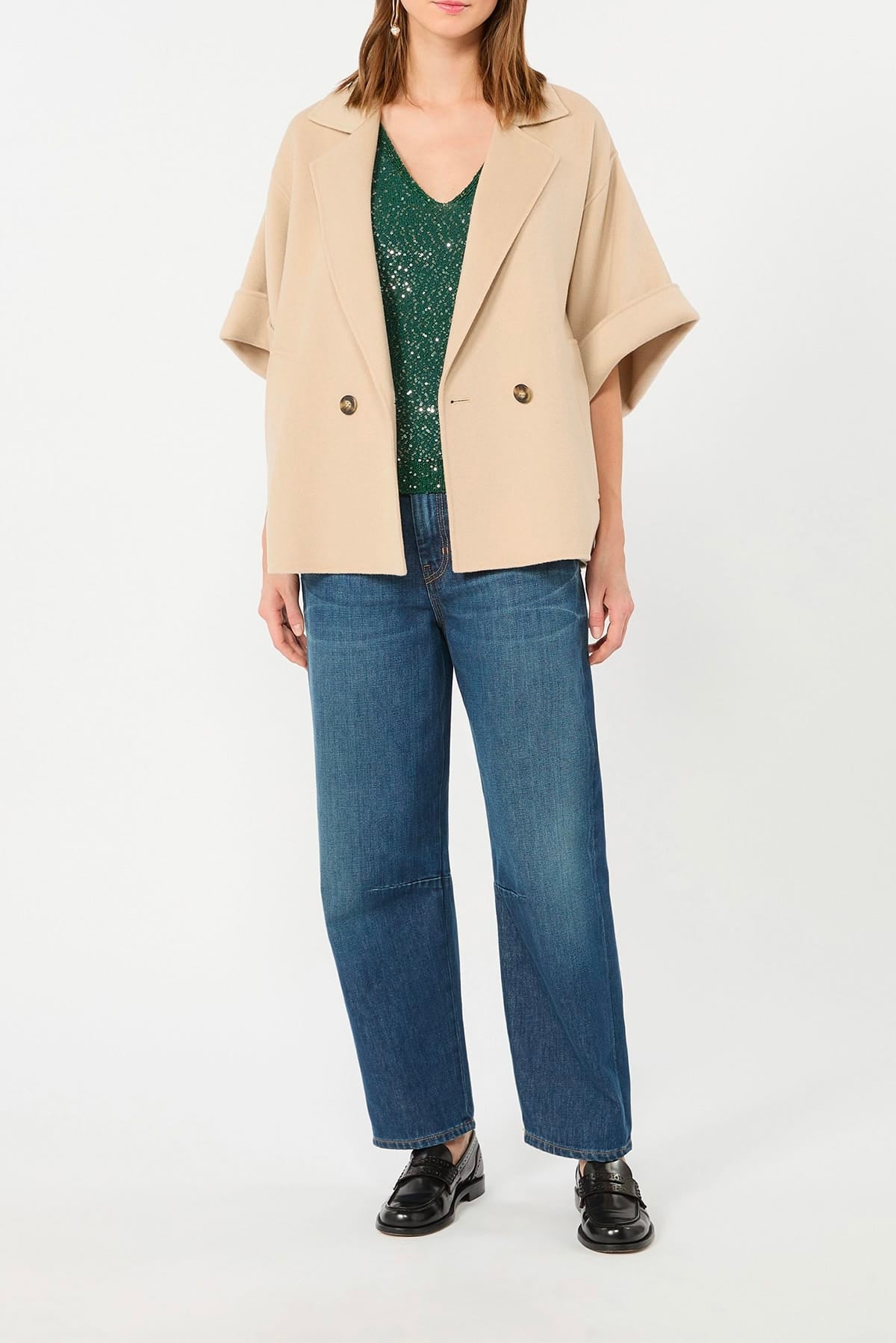 MAXMARA'S BRANDS MAGLIA-CANOTTIERA-TOP  Canotta con paillettes donna Max Mara Weekend Wkdmilord