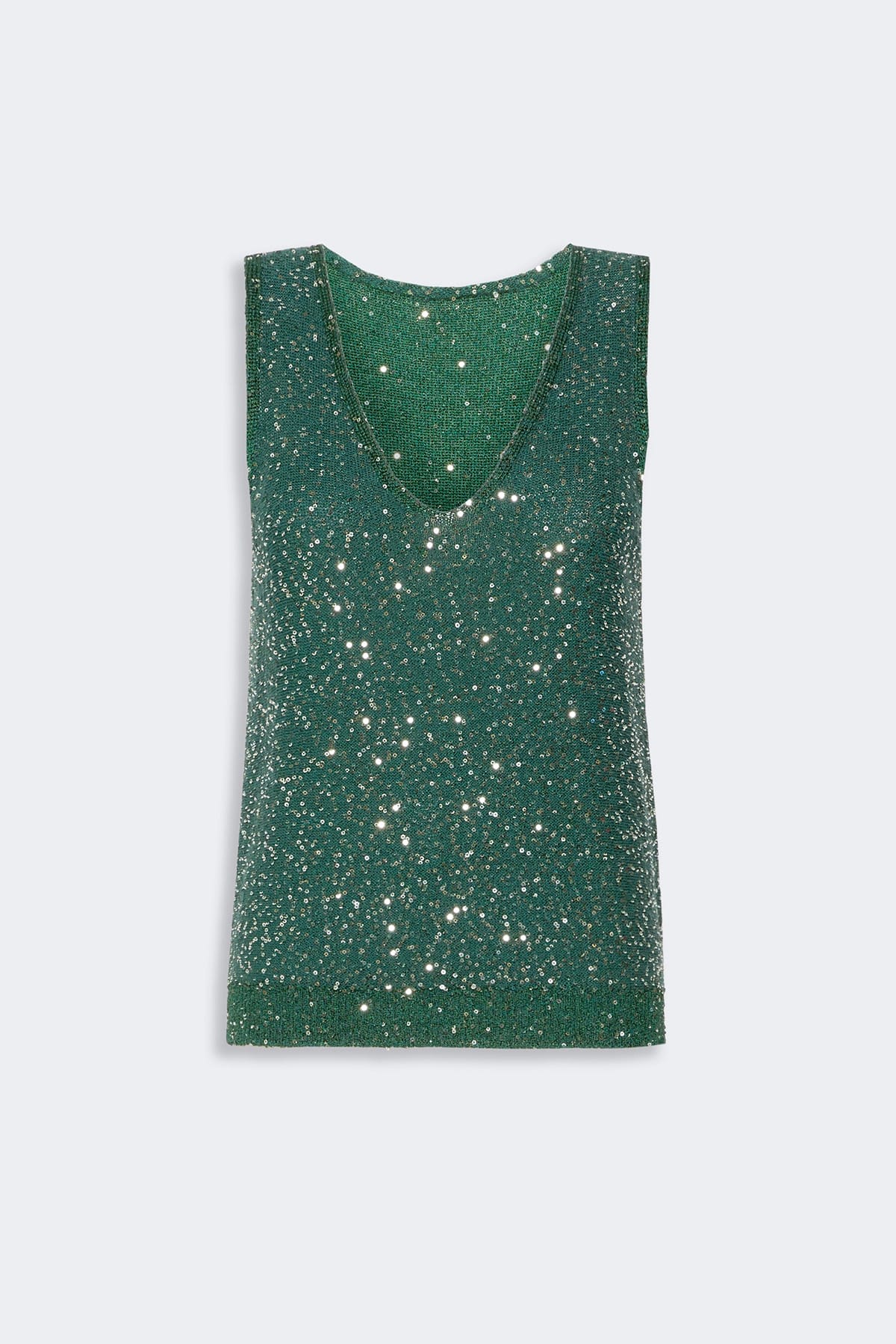 MAXMARA'S BRANDS MAGLIA-CANOTTIERA-TOP  Canotta con paillettes donna Max Mara Weekend Wkdmilord