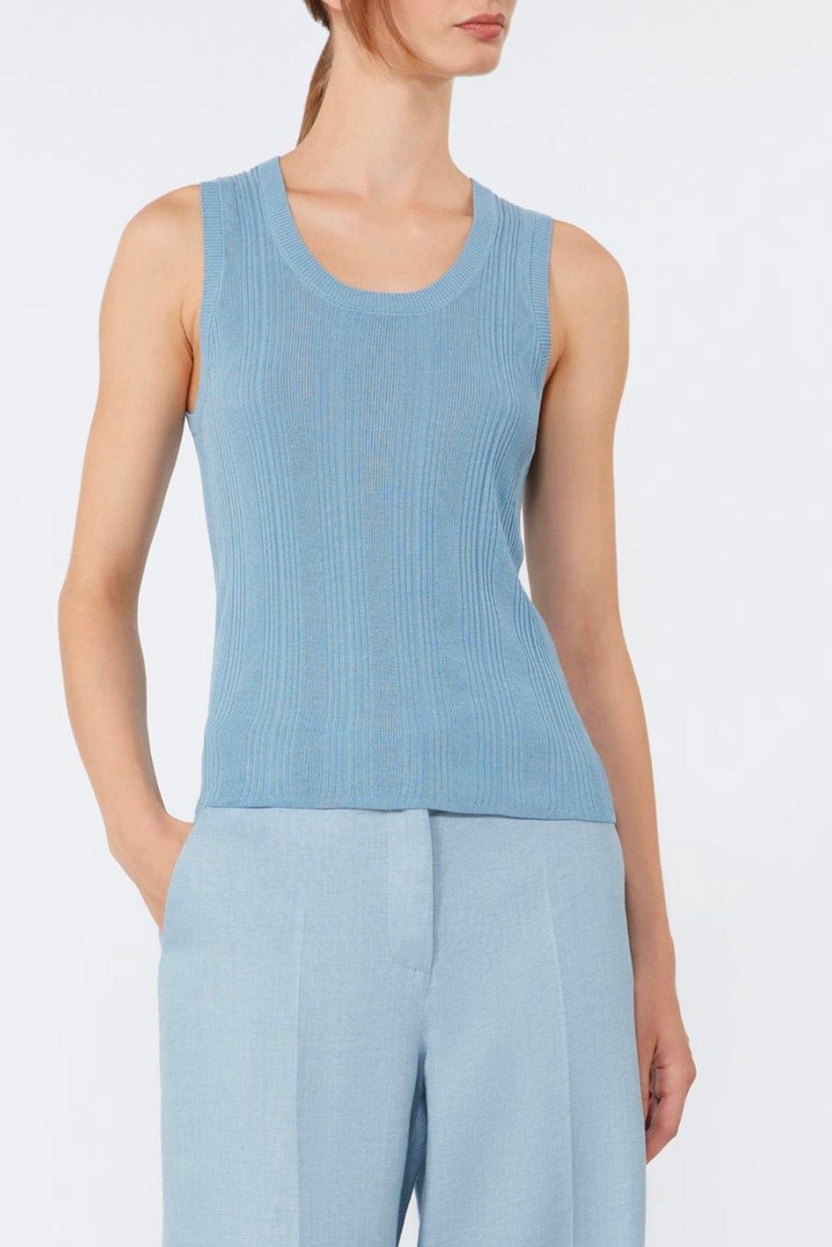 MAXMARA'S BRANDS MAGLIA-CANOTTIERA-TOP  Canotta slim donna Weekend Max Mara Wkdcose