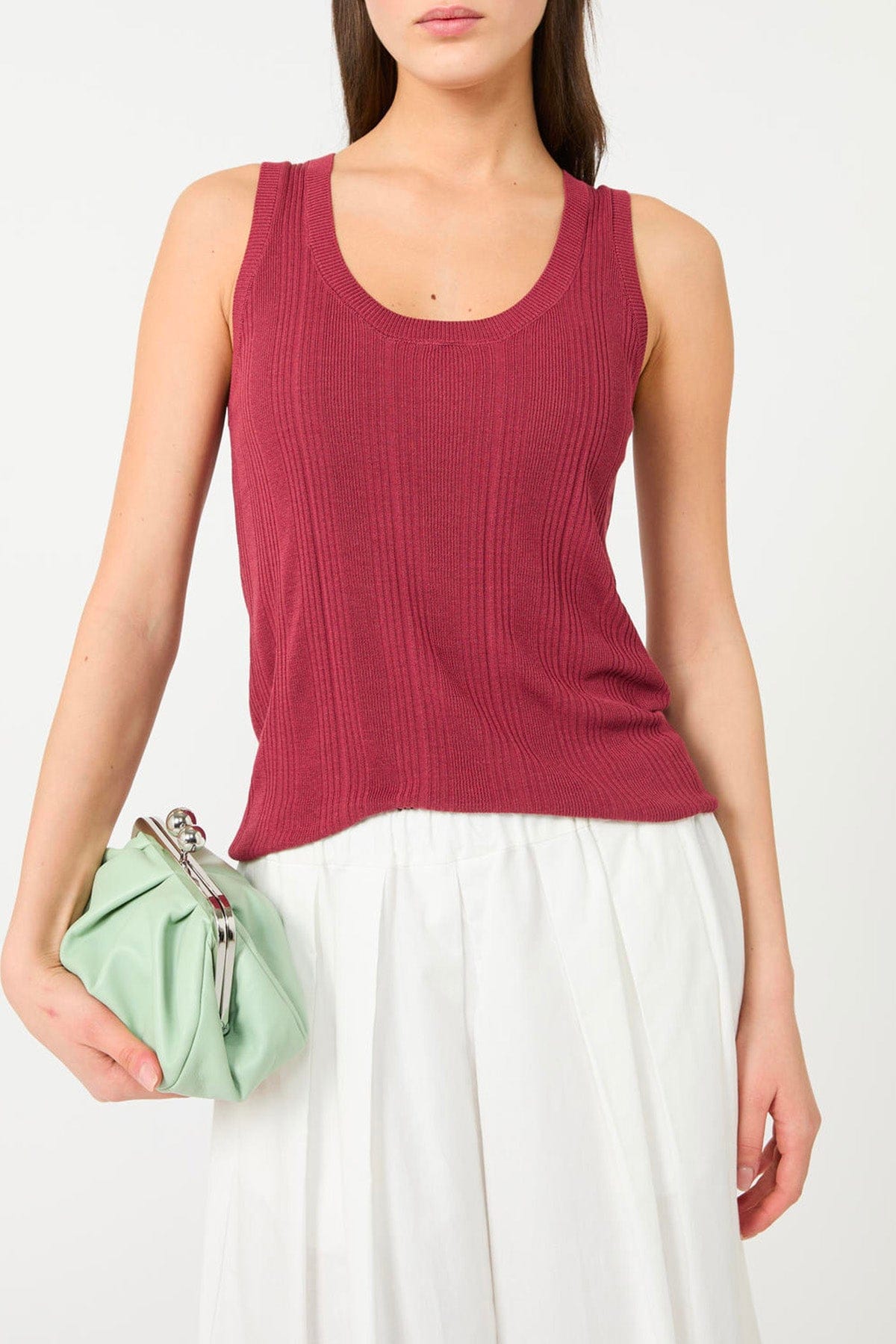 MAXMARA'S BRANDS MAGLIA-CANOTTIERA-TOP  Canotta slim donna Weekend Max Mara Wkdcose