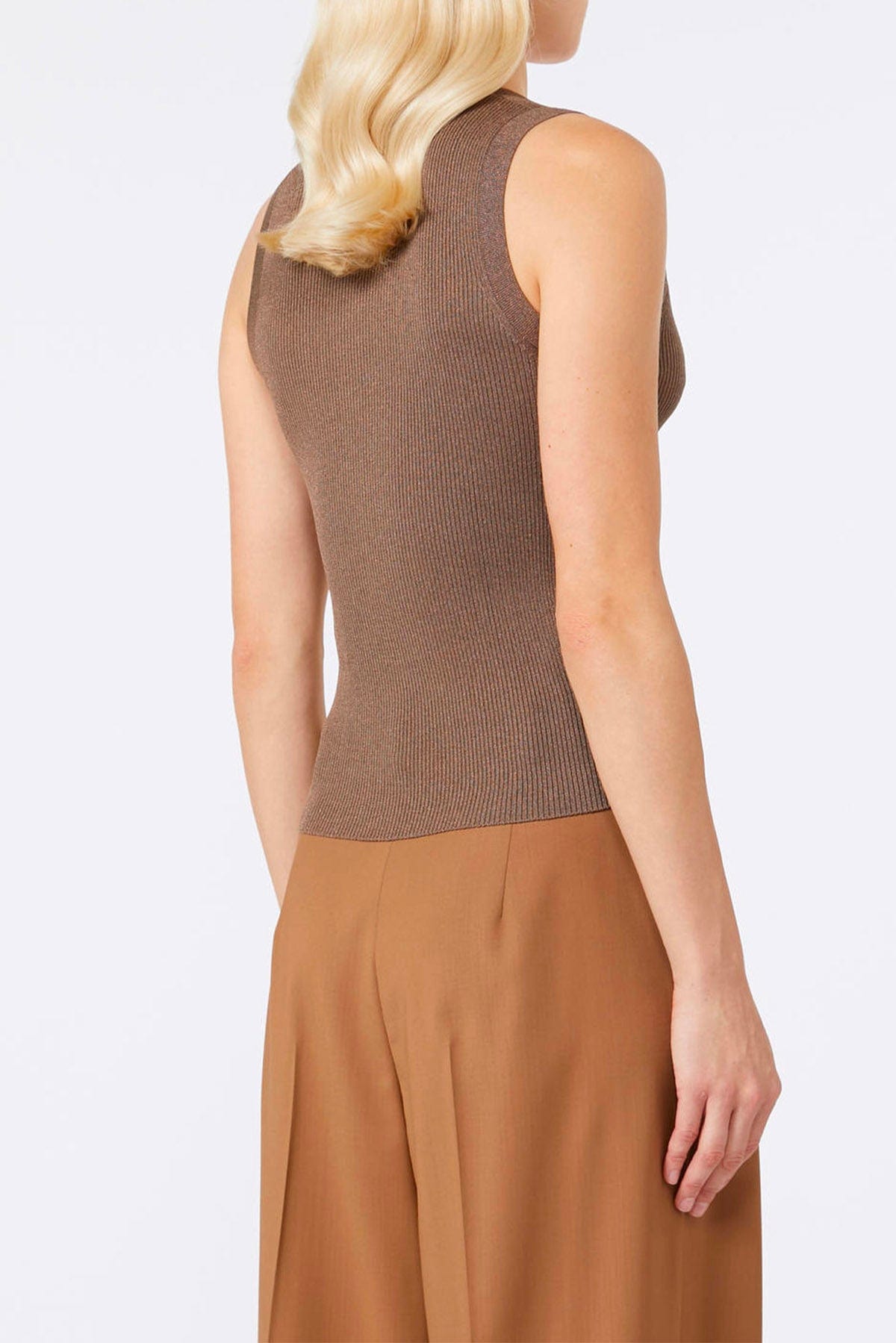 MAXMARA'S BRANDS MAGLIA-CANOTTIERA-TOP  Canotta/top in lurex donna Studio Max Mara Ilmes