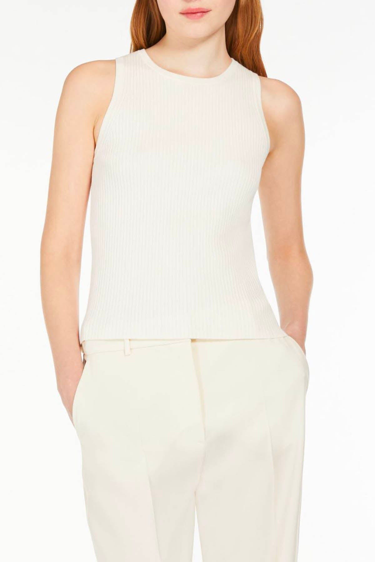 MAXMARA&#39;S BRANDS MAGLIA-CANOTTIERA-TOP  Canotta - Top in Maglia Weekend Max Mara Olimpo