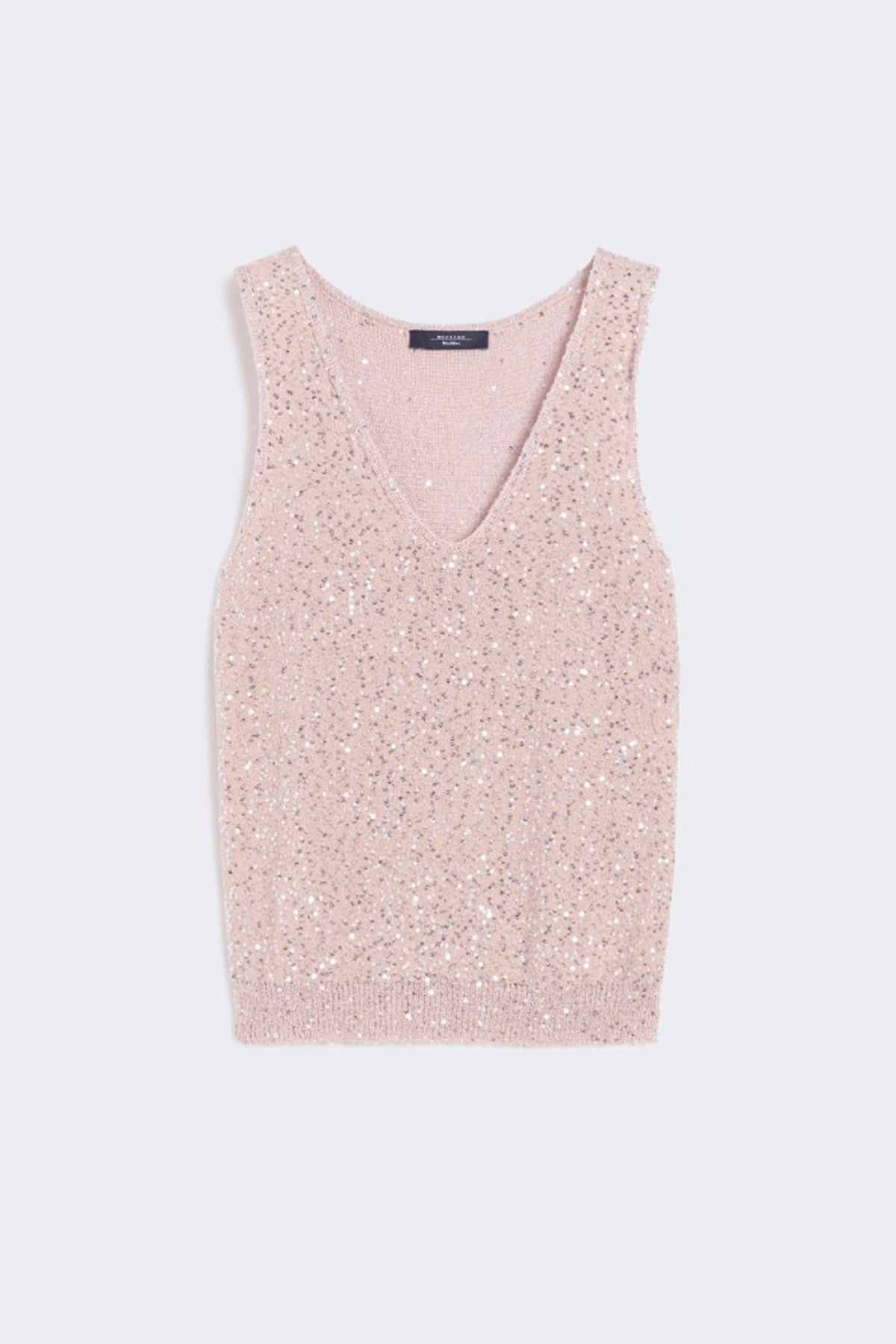 MAXMARA'S BRANDS MAGLIA-CANOTTIERA-TOP  CIPRIA / XXS Canotta con dettaglio paillettes donna Weekend Max Mara Acaici