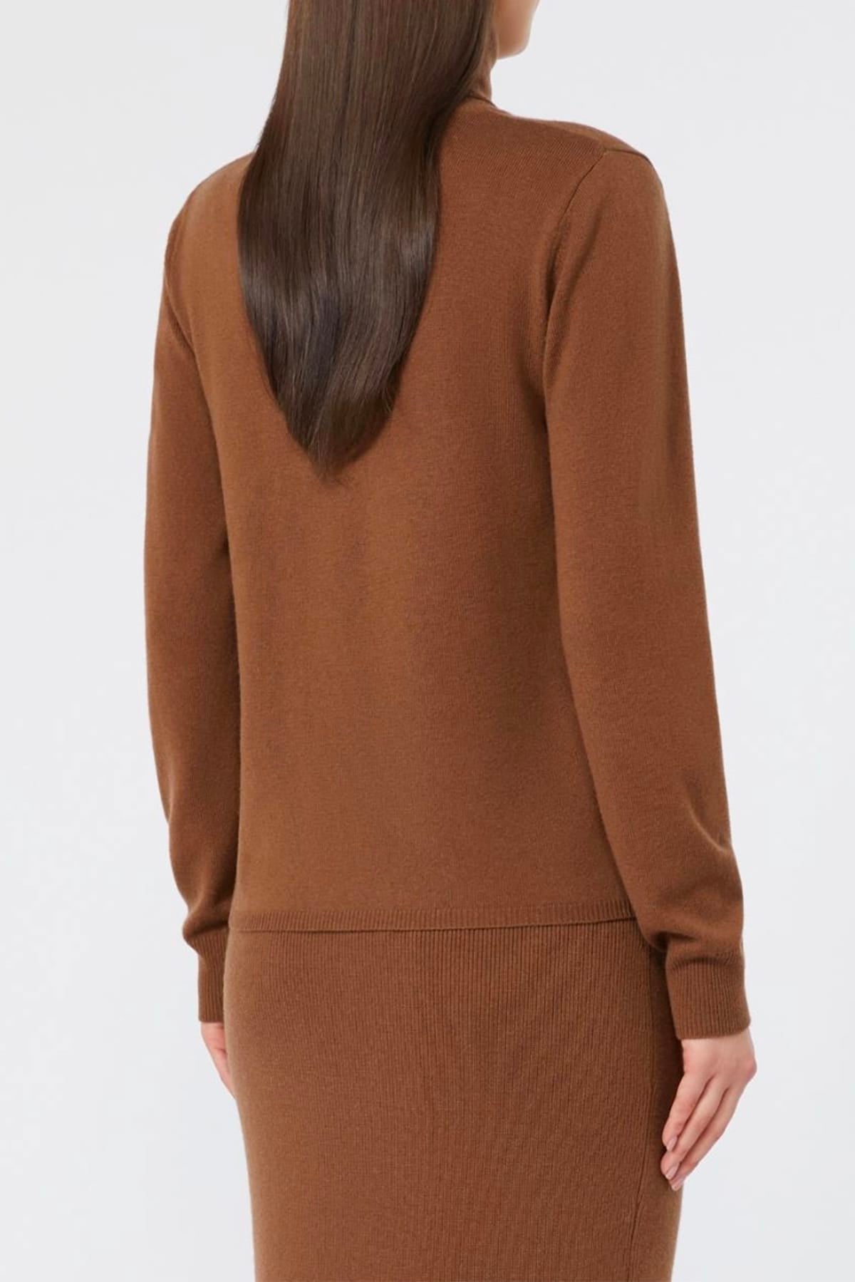 MAXMARA'S BRANDS MAGLIA-CANOTTIERA-TOP  Dolcevita in lana e cashmere donna Max Mara Studio Msteducata