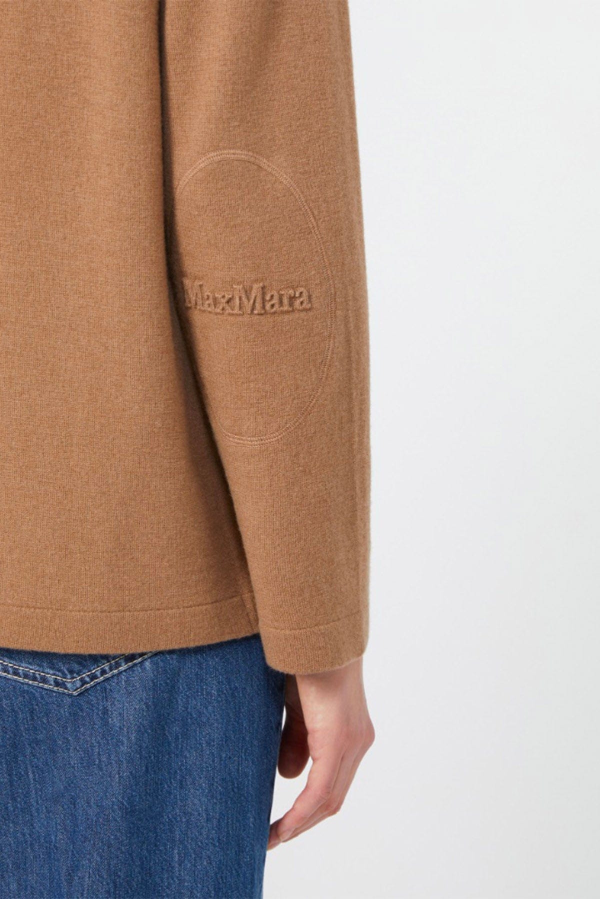 MAXMARA&#39;S BRANDS MAGLIA-CANOTTIERA-TOP  Felpa in lana donna &#39;S Max Mara Eroico