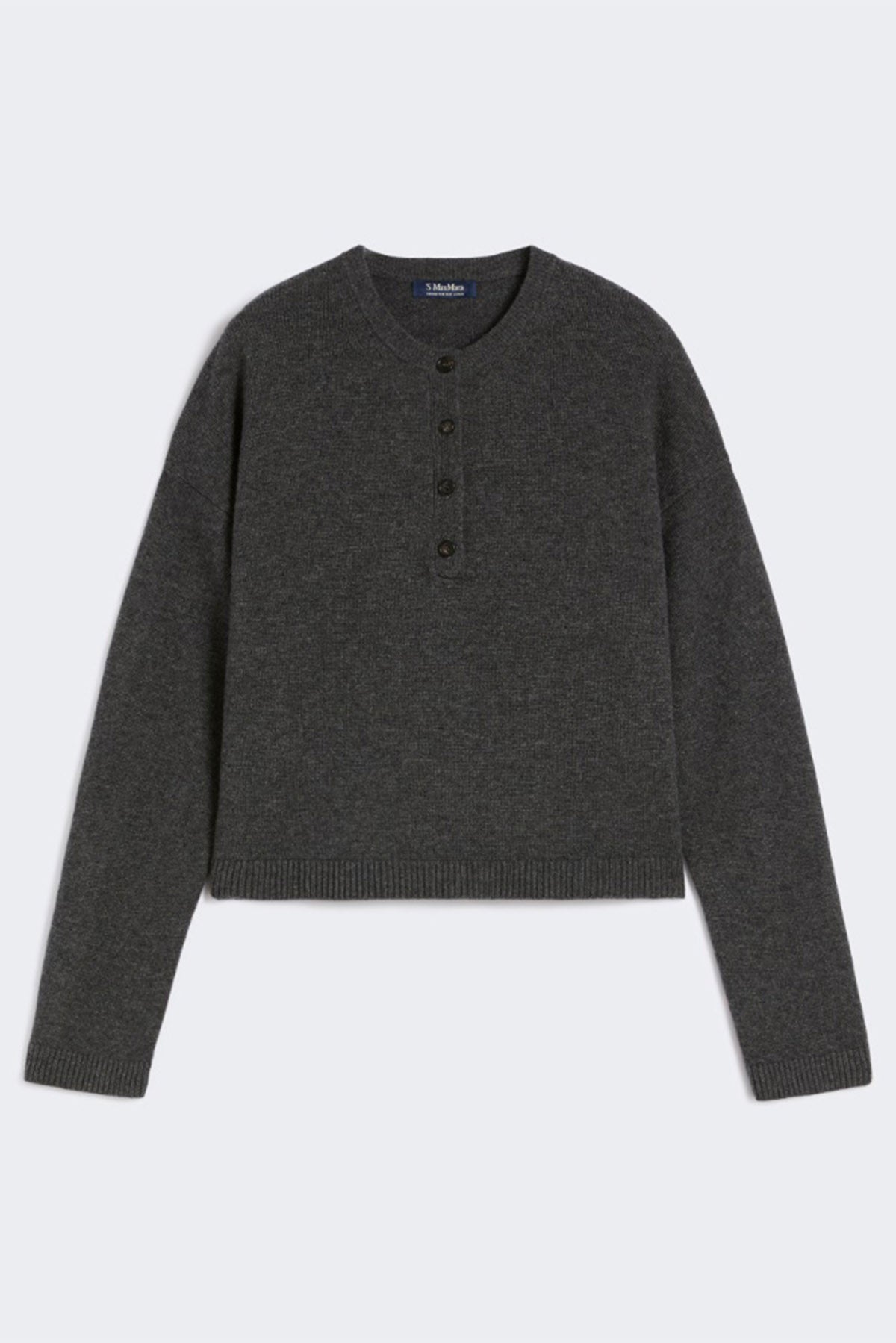 MAXMARA'S BRANDS MAGLIA-CANOTTIERA-TOP  GRAFITE / XXS Maglia in cashmere e lana 'S Max Mara London