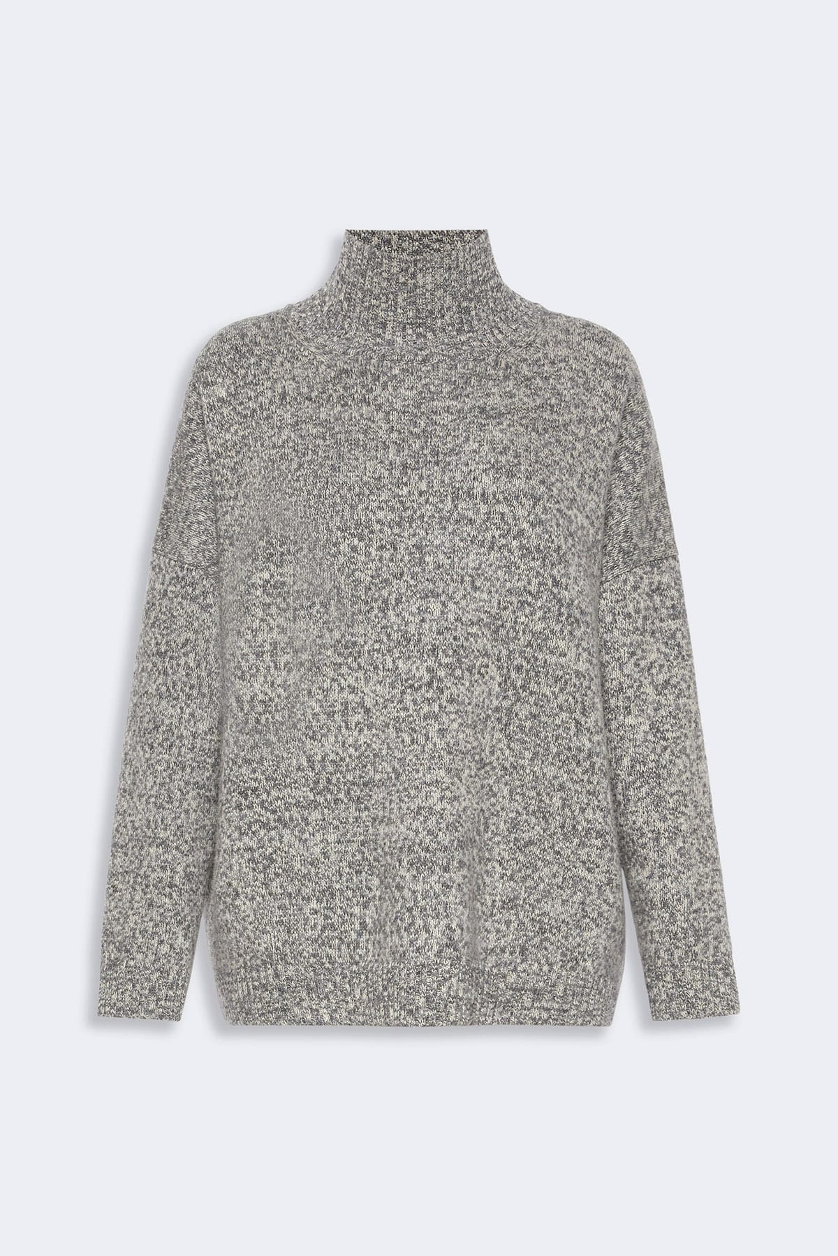 MAXMARA'S BRANDS MAGLIA-CANOTTIERA-TOP  GRIGIO MOULINATO / XXS Maglia in lana Max Mara Weekend Wkdborgia