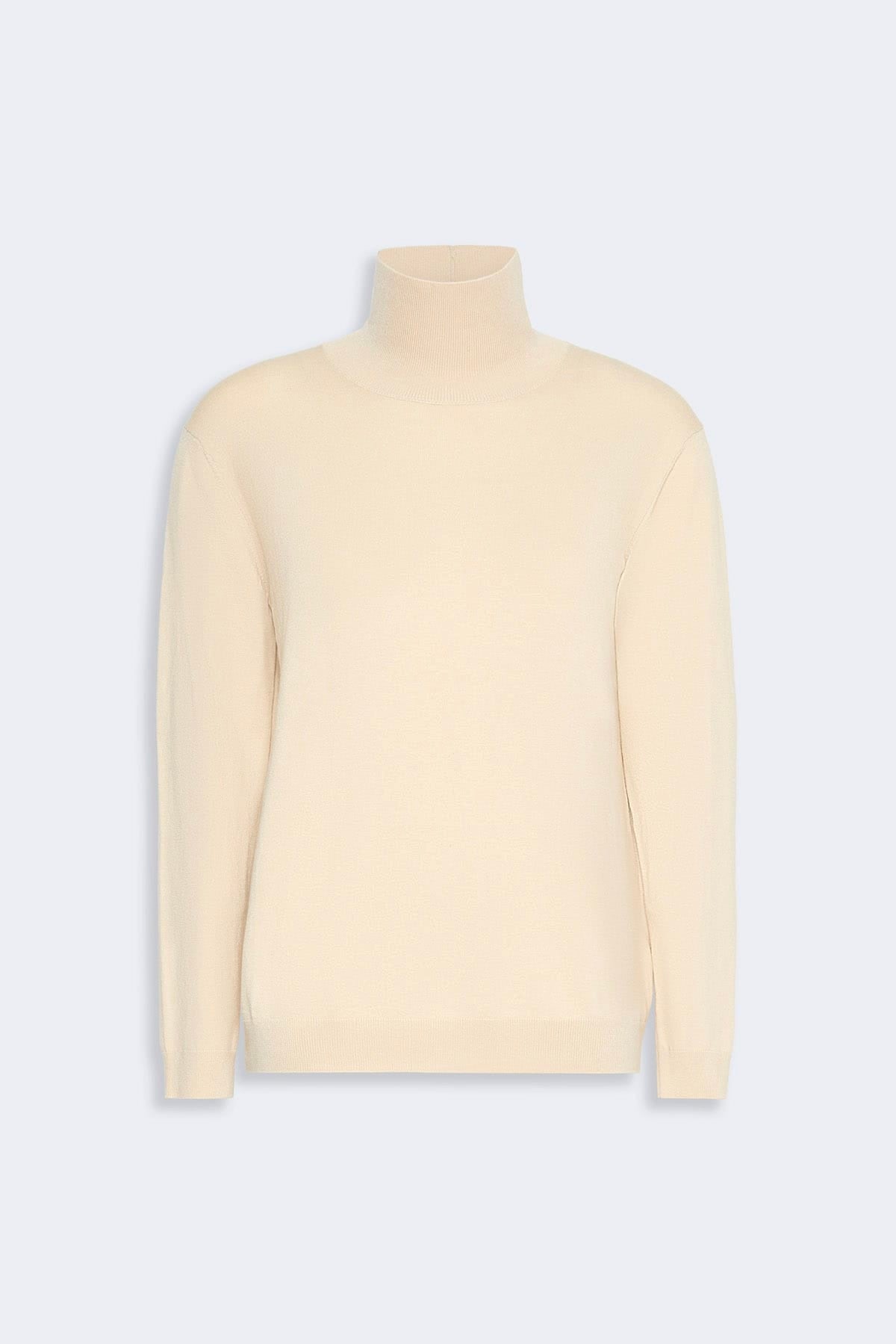 MAXMARA'S BRANDS MAGLIA-CANOTTIERA-TOP  PANNA / XXS Maglia dolcevita sottogiacca in seta e lana Weekend Max Mara Wkdkiku