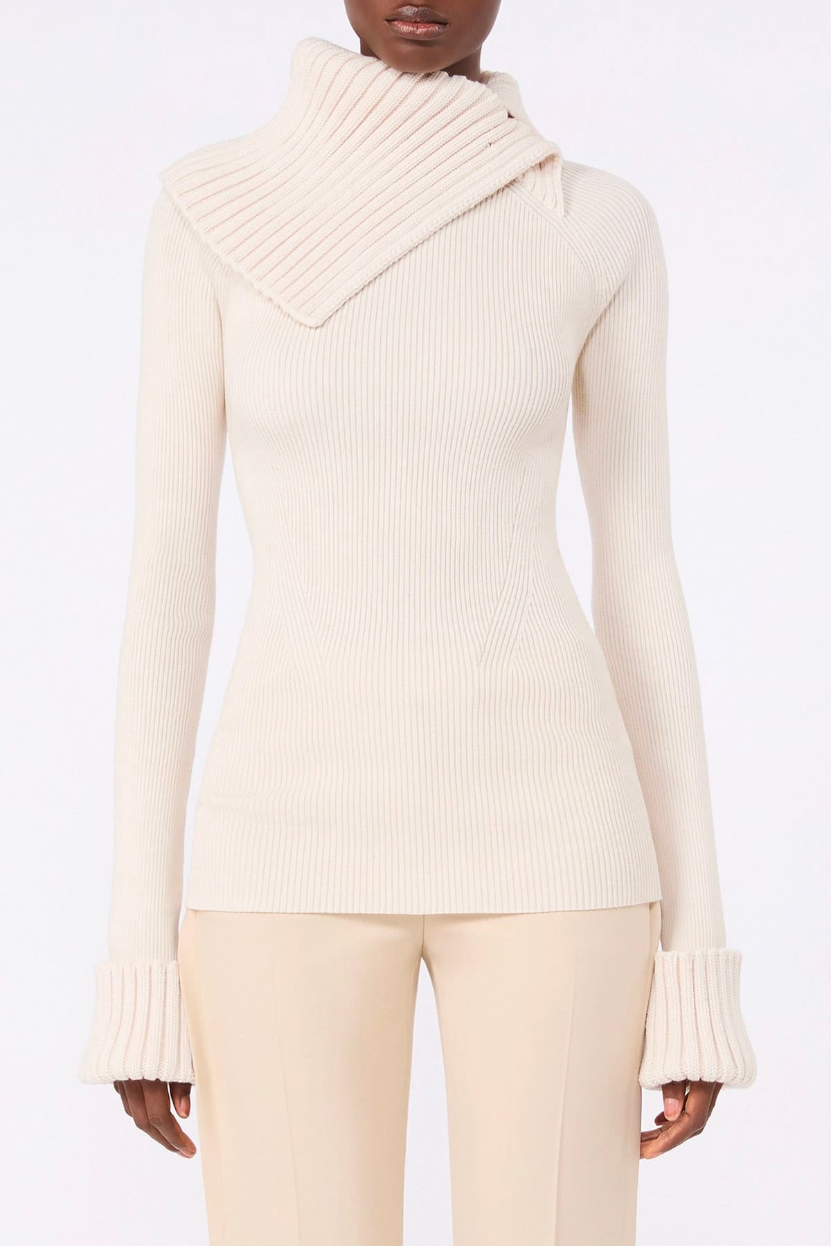 MAXMARA'S BRANDS MAGLIA-CANOTTIERA-TOP  Maglia a coste donna Sportmax Sfilata Spsnordica