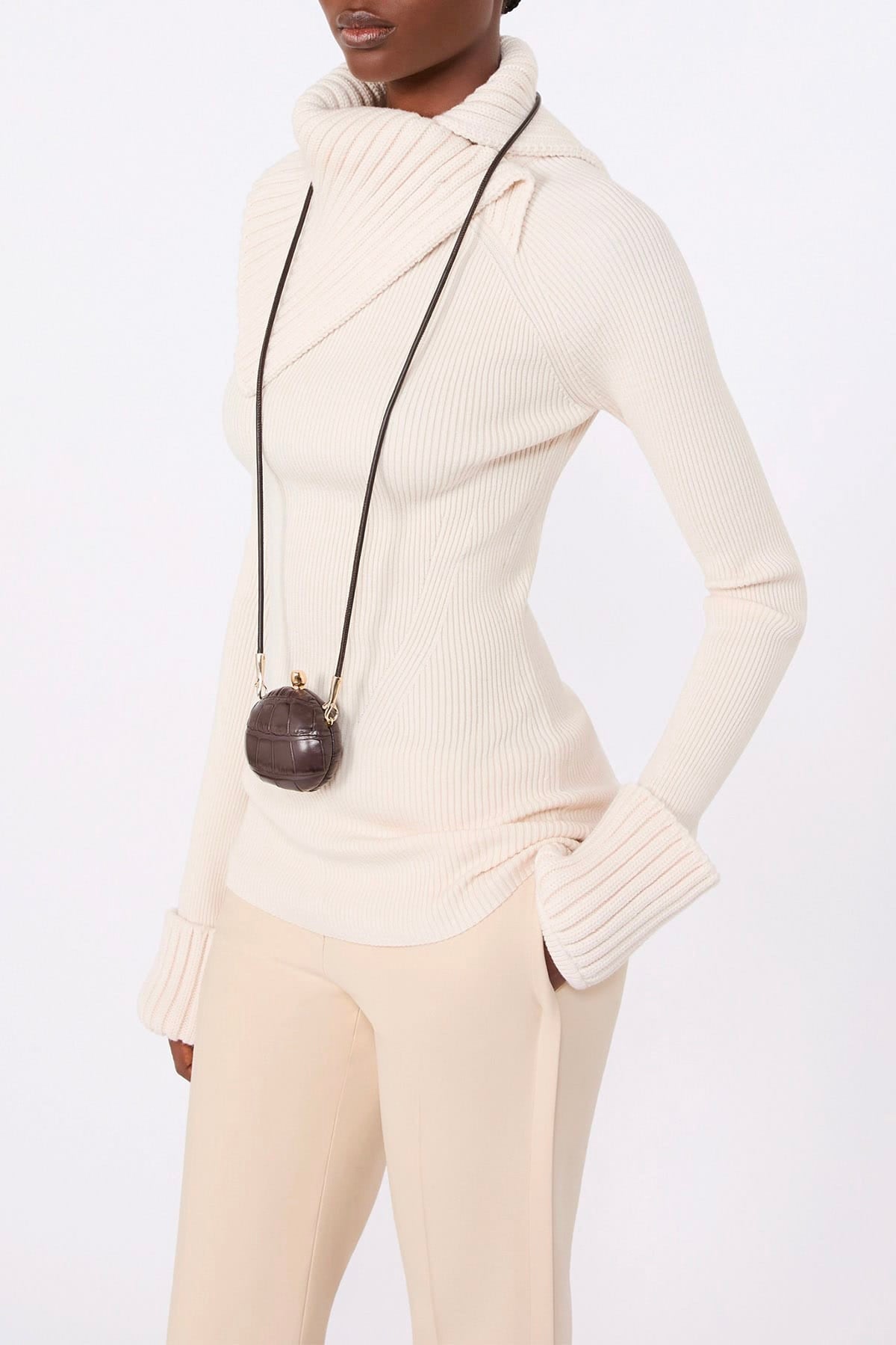MAXMARA'S BRANDS MAGLIA-CANOTTIERA-TOP  Maglia a coste donna Sportmax Sfilata Spsnordica