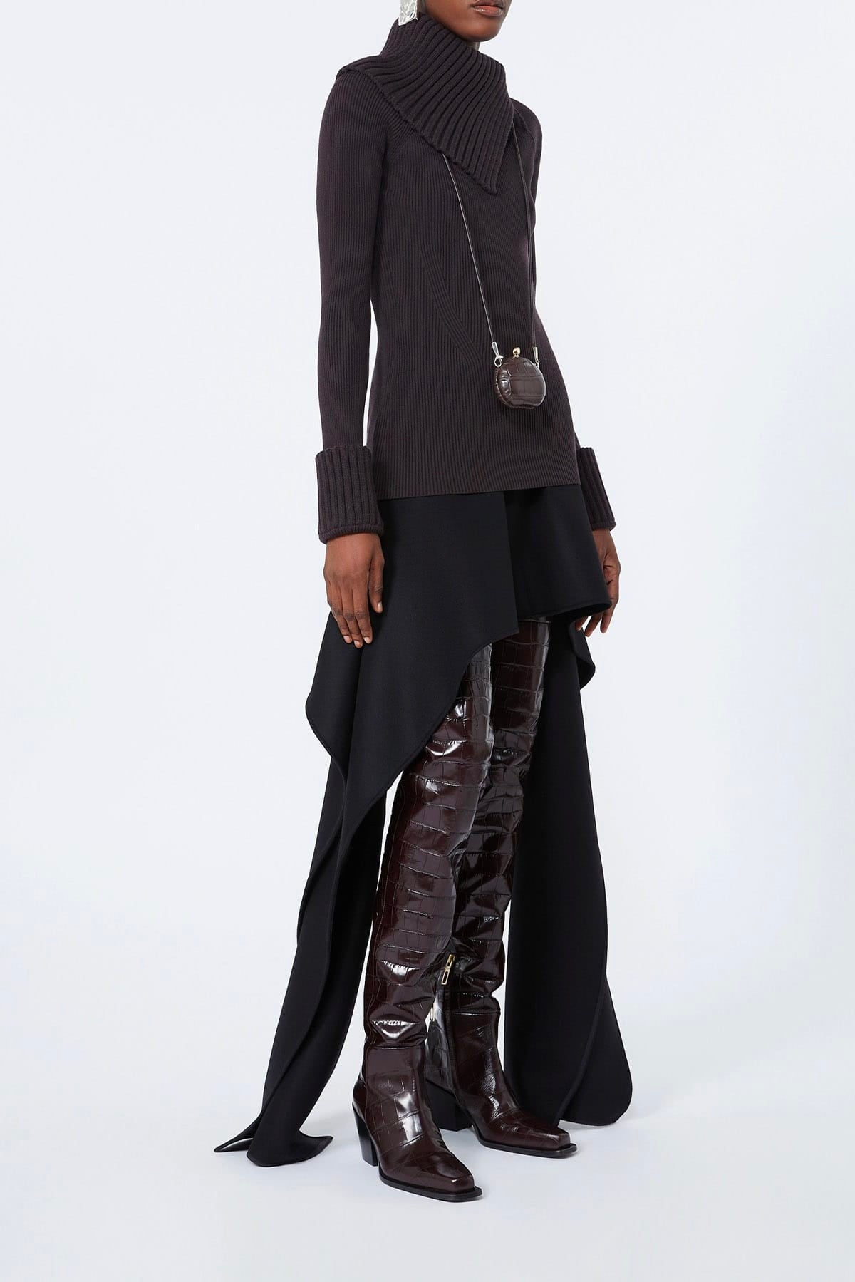MAXMARA'S BRANDS MAGLIA-CANOTTIERA-TOP  Maglia a coste donna Sportmax Sfilata Spsnordica