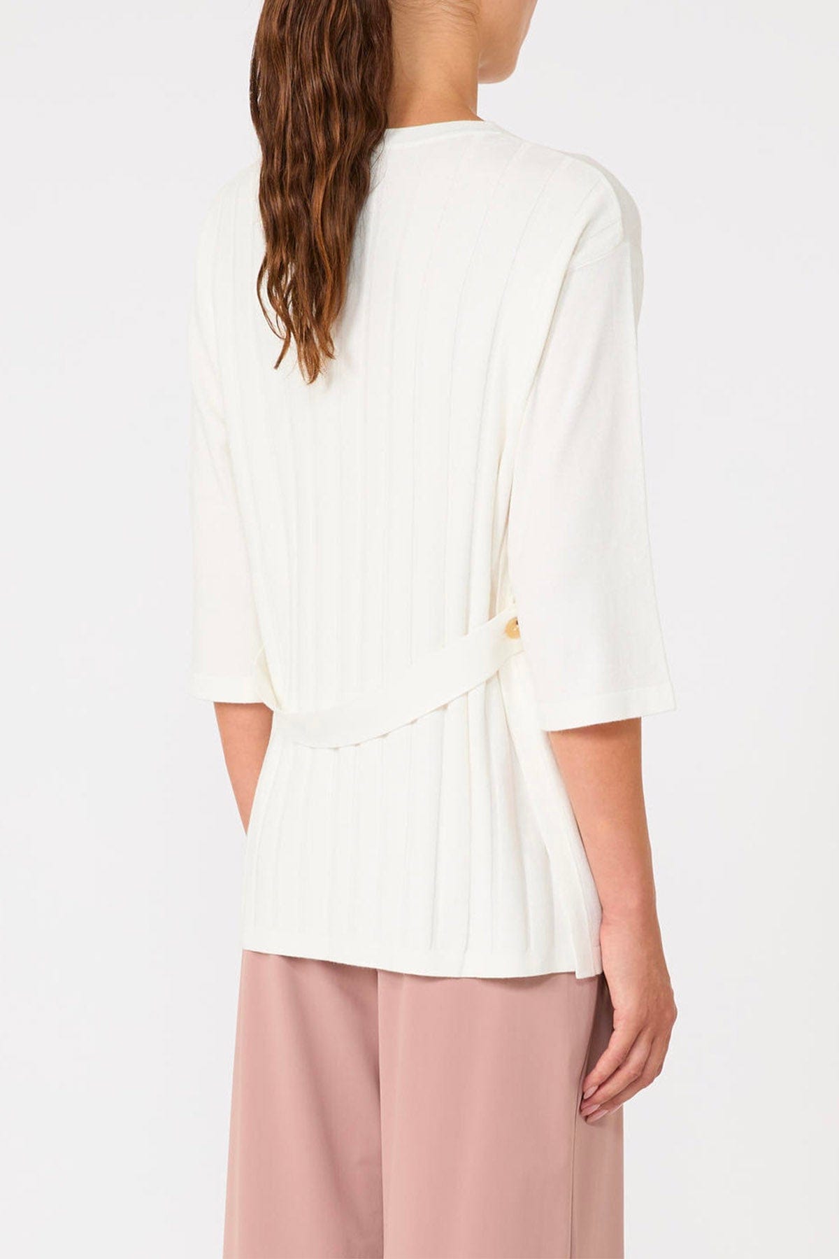 MAXMARA&#39;S BRANDS MAGLIA-CANOTTIERA-TOP  Maglia bianca donna Max Mara MM Stiria