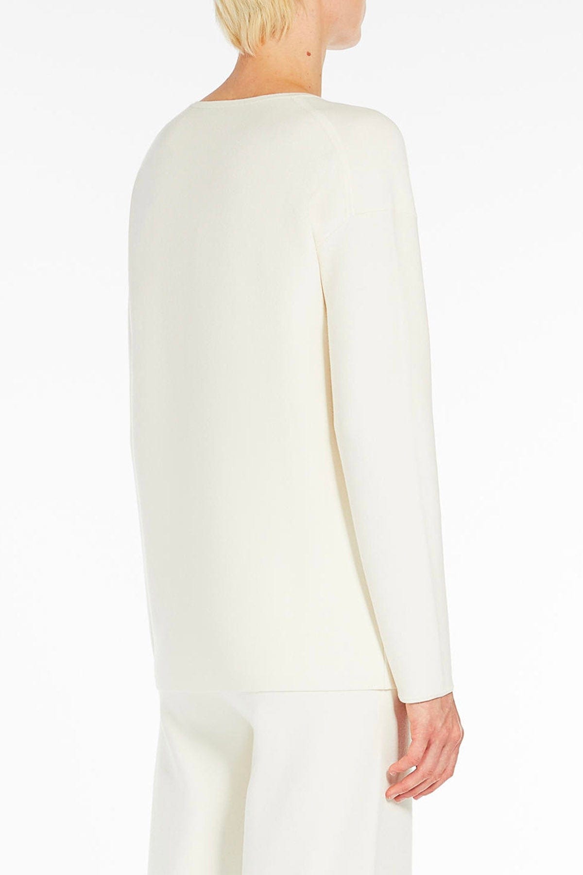 MAXMARA'S BRANDS MAGLIA-CANOTTIERA-TOP  BIANCO / XXS Maglia Bianca Donna Max Mara Studio Theodor