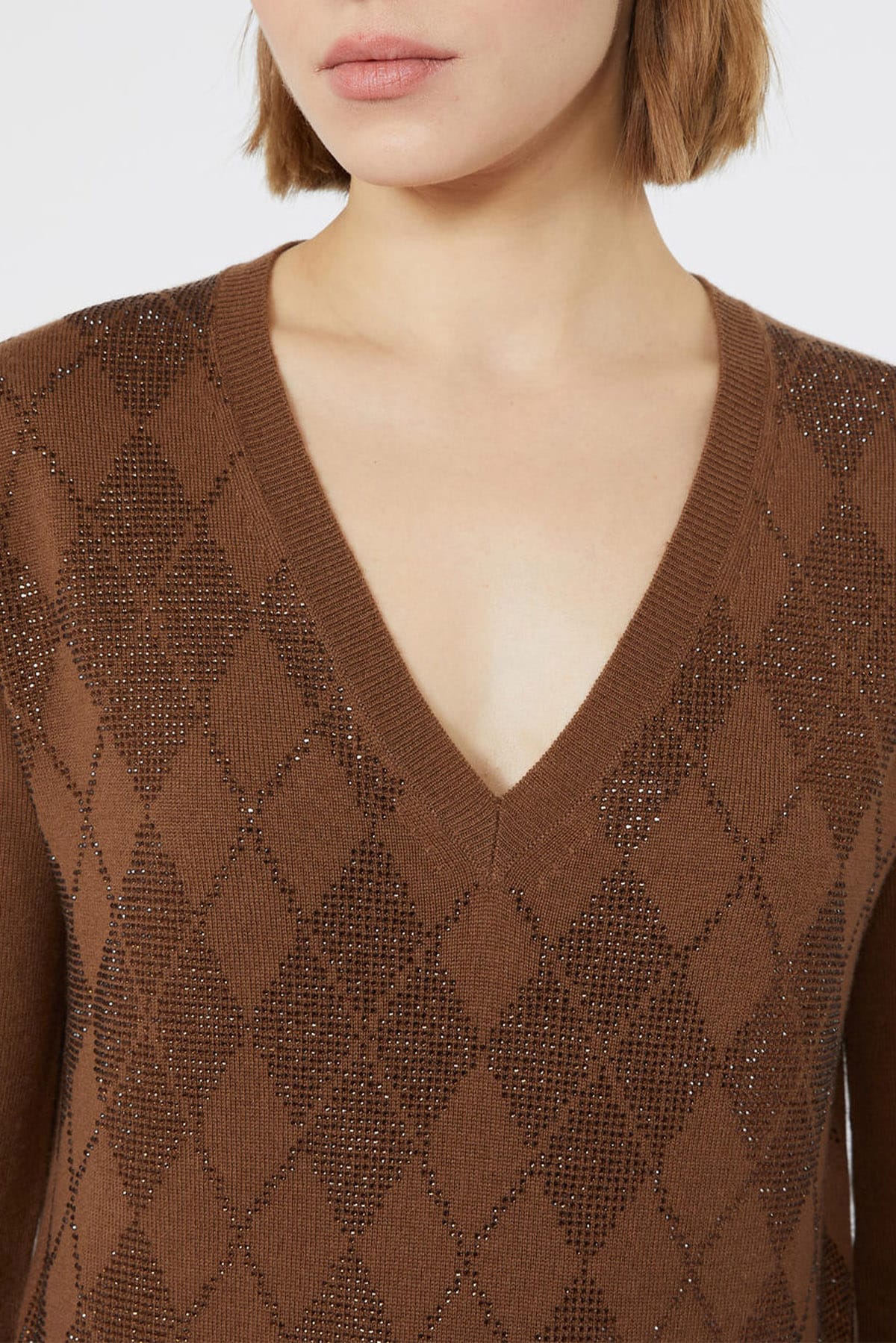 MAXMARA'S BRANDS MAGLIA-CANOTTIERA-TOP  Maglia decorata donna Max Mara Studio Mstliuti