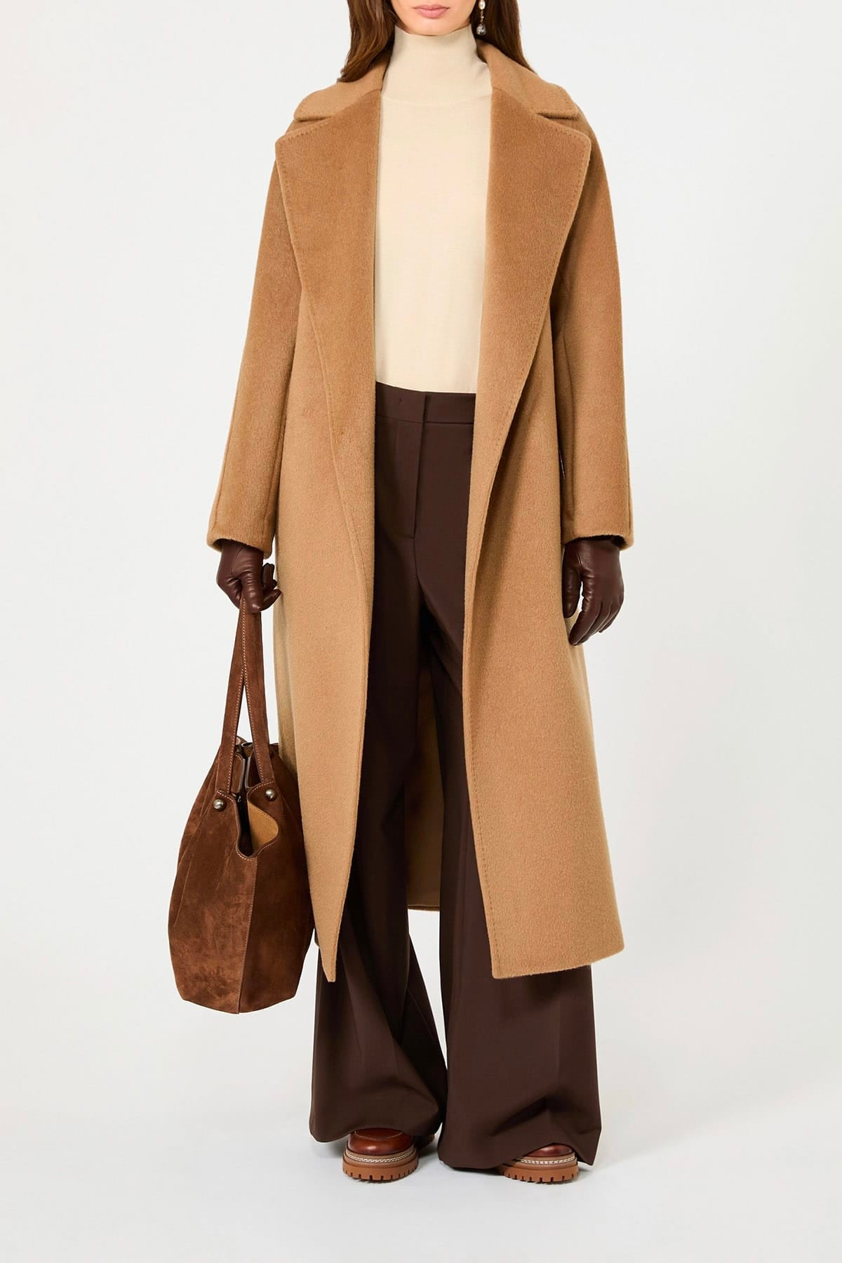 MAXMARA'S BRANDS MAGLIA-CANOTTIERA-TOP  Maglia dolcevita sottogiacca in seta e lana Weekend Max Mara Wkdkiku