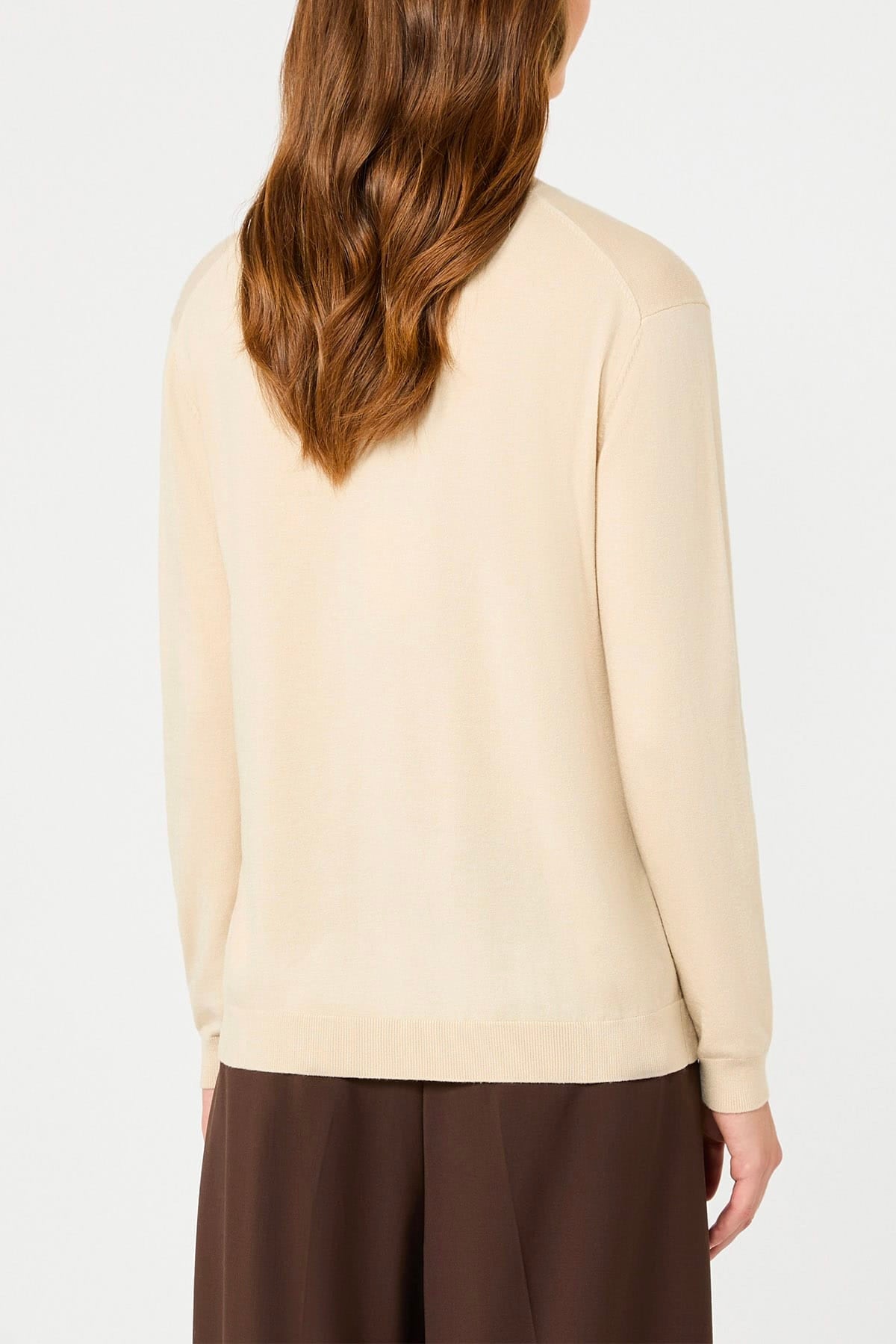 MAXMARA'S BRANDS MAGLIA-CANOTTIERA-TOP  Maglia dolcevita sottogiacca in seta e lana Weekend Max Mara Wkdkiku