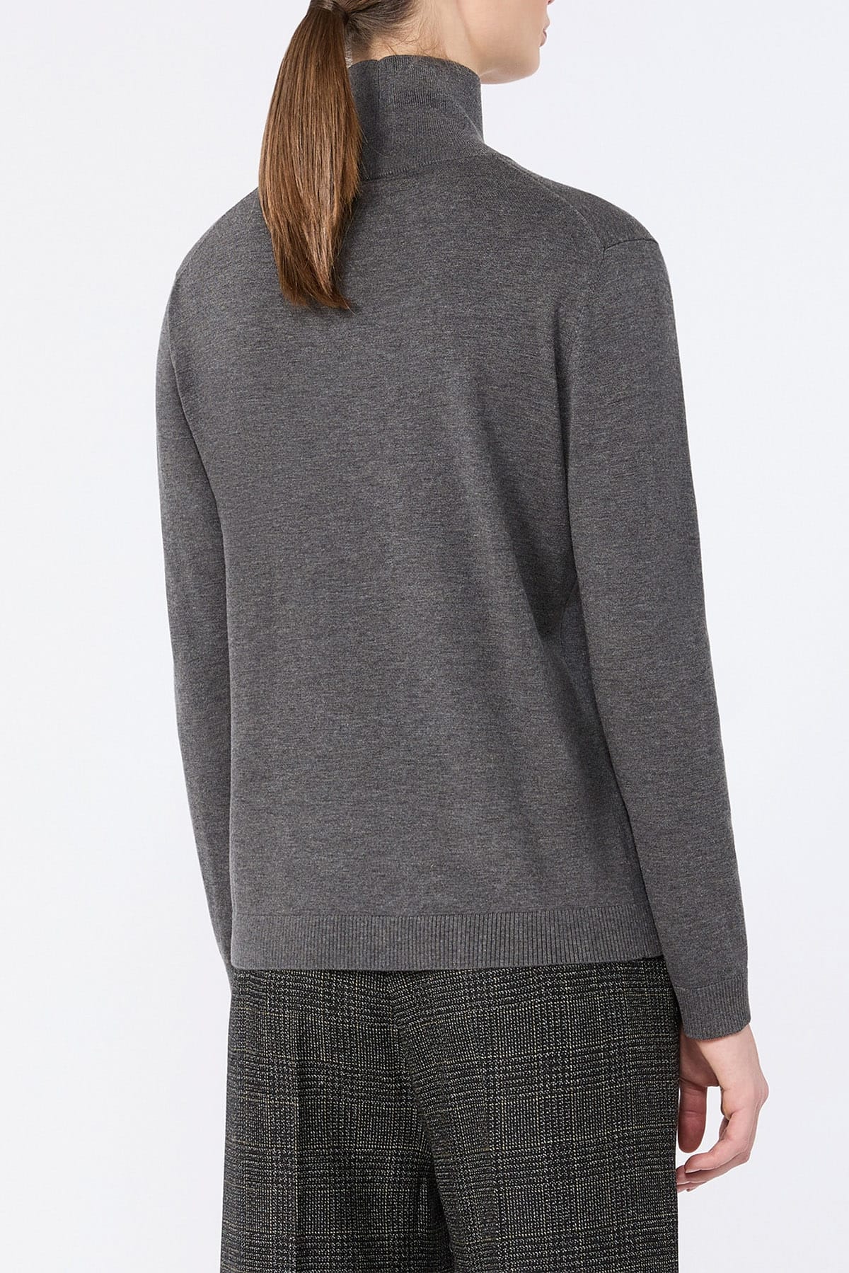 MAXMARA'S BRANDS MAGLIA-CANOTTIERA-TOP  Maglia dolcevita sottogiacca in seta e lana Weekend Max Mara Wkdkiku