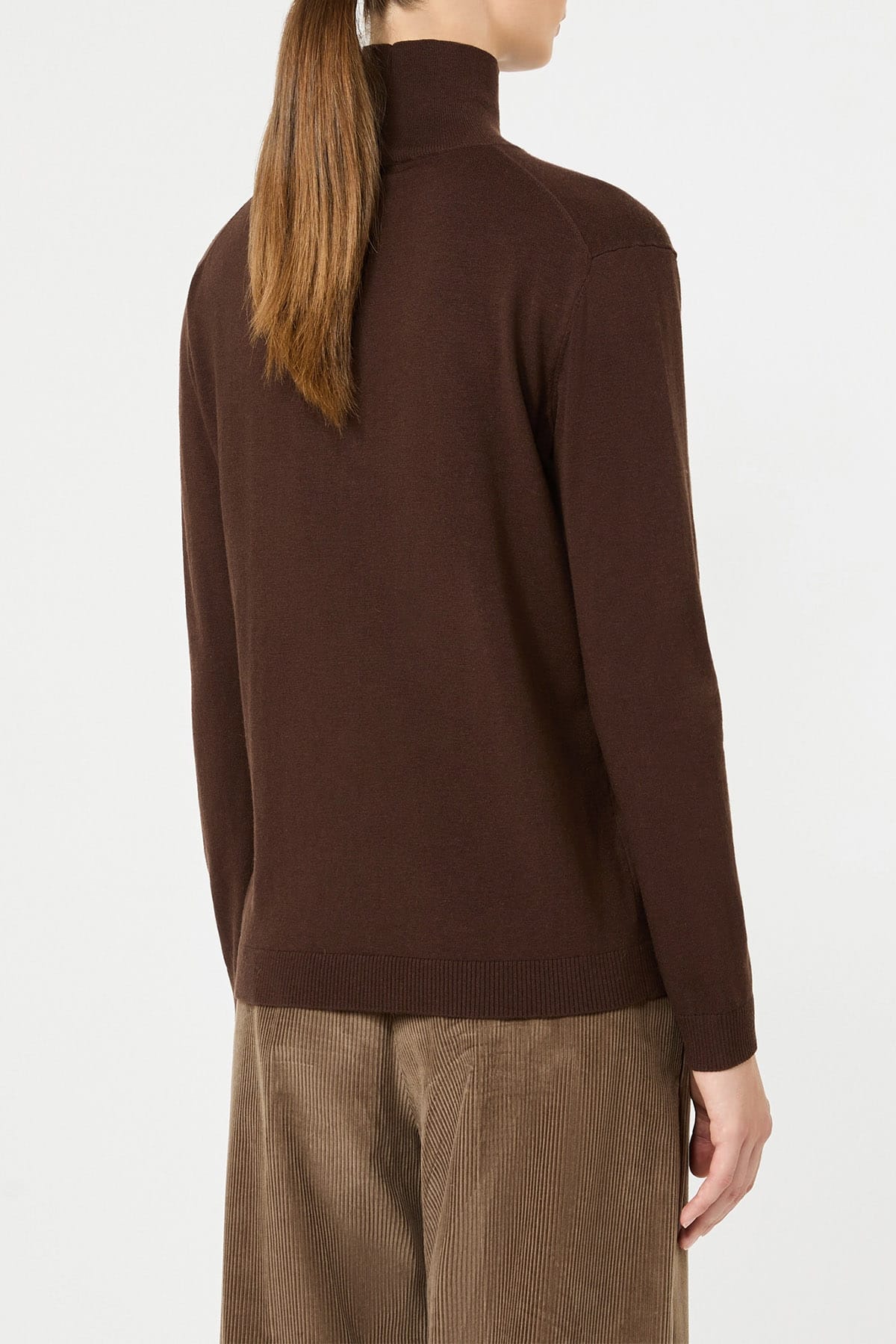 MAXMARA'S BRANDS MAGLIA-CANOTTIERA-TOP  Maglia dolcevita sottogiacca in seta e lana Weekend Max Mara Wkdkiku
