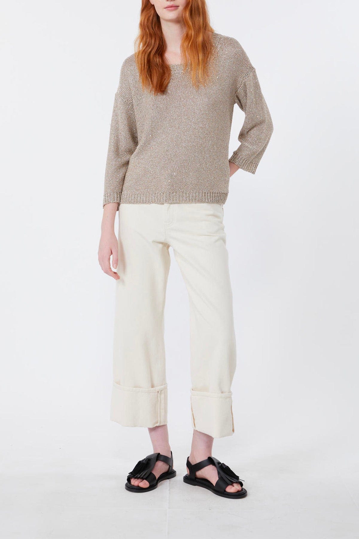 MAXMARA'S BRANDS MAGLIA-CANOTTIERA-TOP  Maglia donna in filato di vescosa Weekend Max Mara Wkdgelada