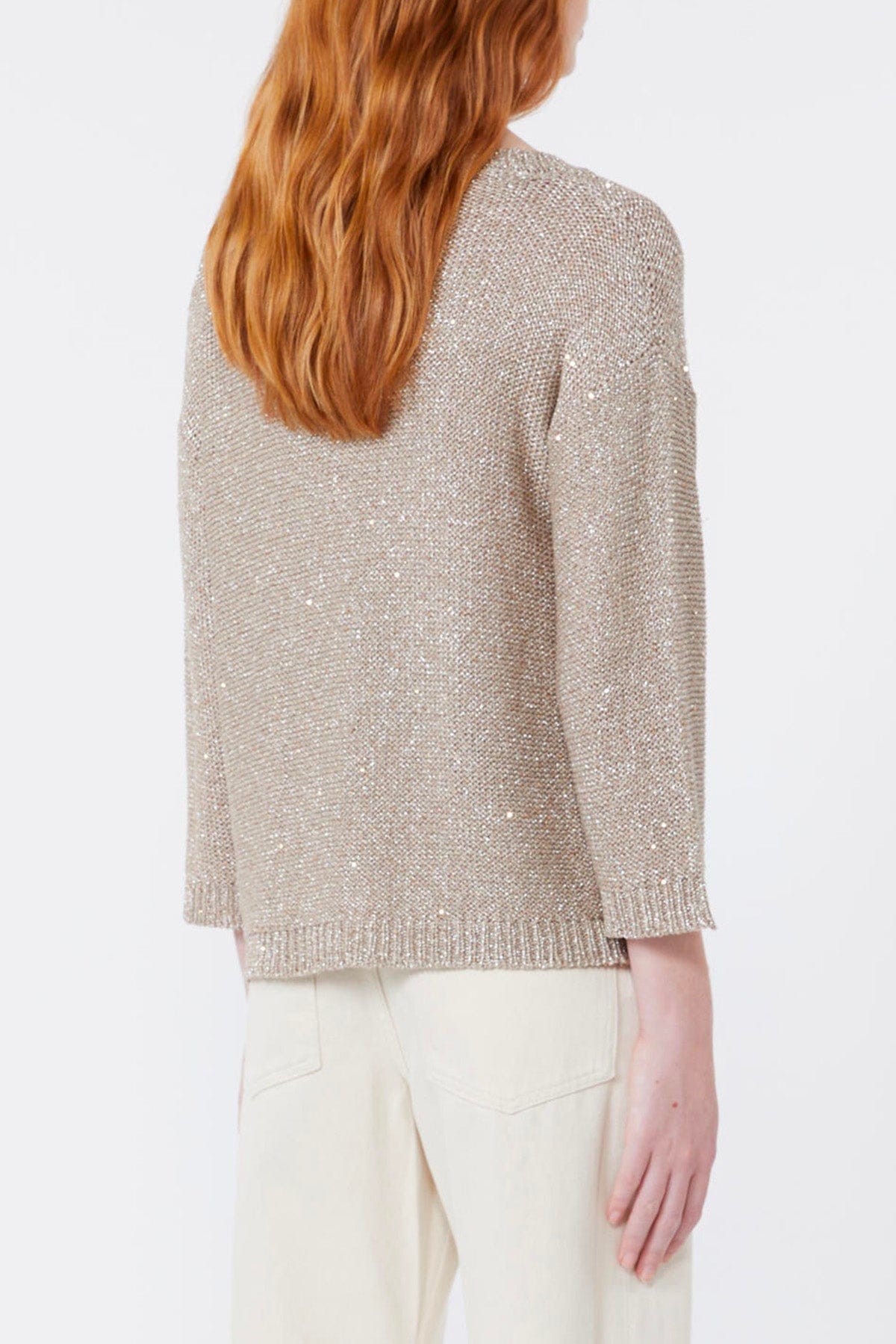 MAXMARA'S BRANDS MAGLIA-CANOTTIERA-TOP  SABBIA / XXS Maglia donna in filato di vescosa Weekend Max Mara Wkdgelada