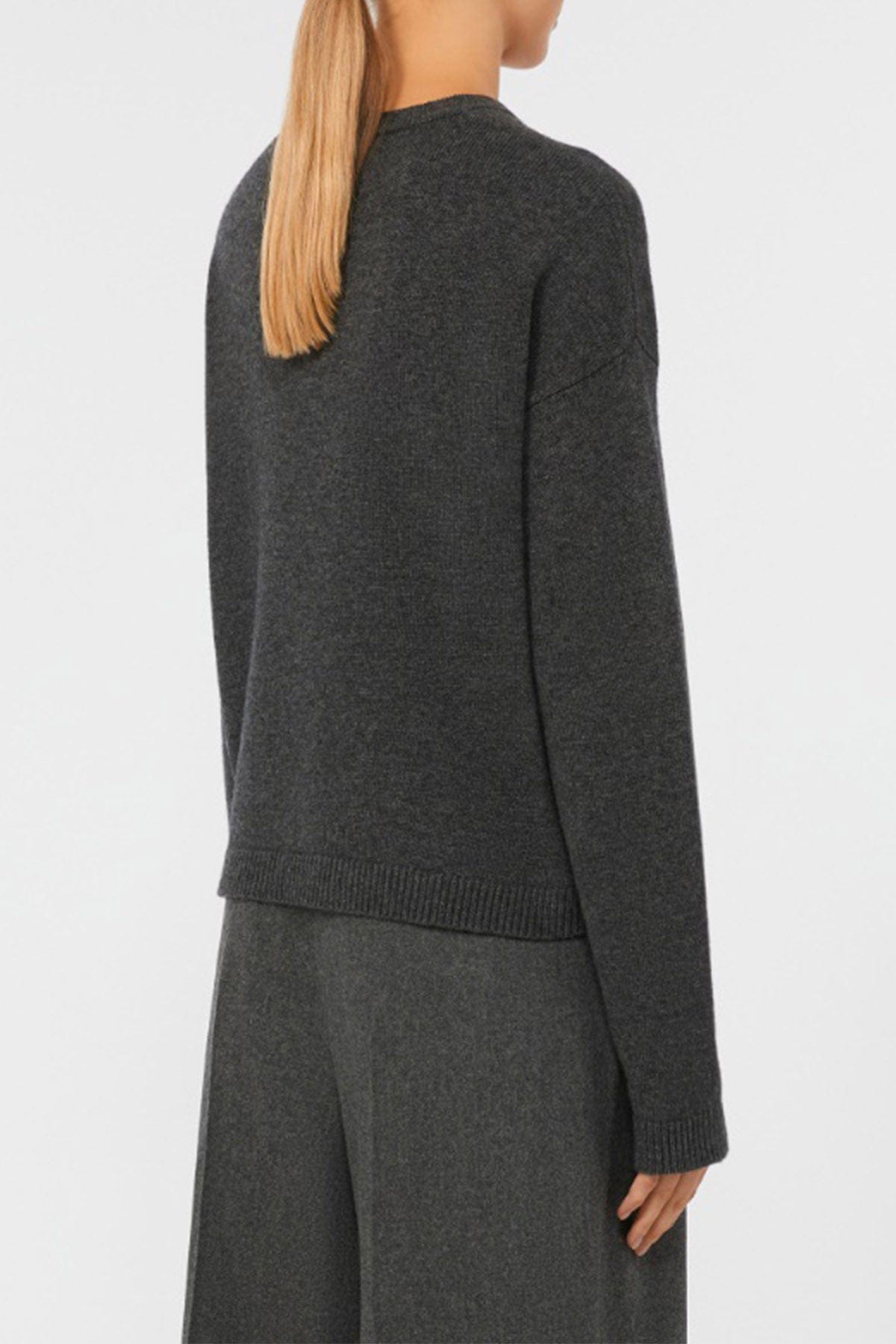 MAXMARA'S BRANDS MAGLIA-CANOTTIERA-TOP  GRAFITE / XXS Maglia in cashmere e lana 'S Max Mara London