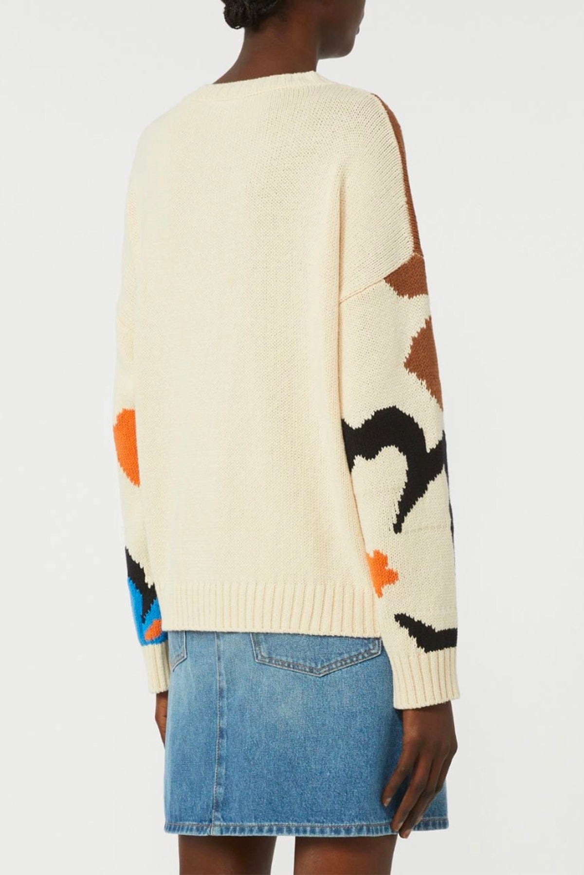 MAXMARA'S BRANDS MAGLIA-CANOTTIERA-TOP  Maglia in cordonetto di cotone Weekend Max Mara Wkdcelebre