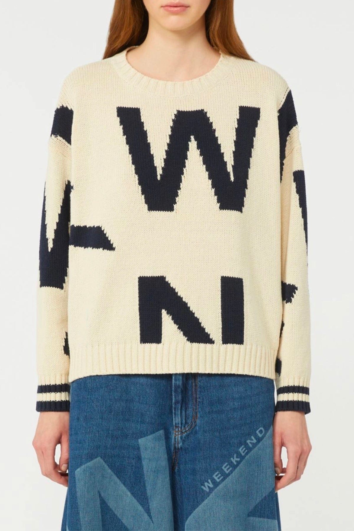 MAXMARA'S BRANDS MAGLIA-CANOTTIERA-TOP  Maglia in cordonetto di cotone Weekend Max Mara Wkdcelebre
