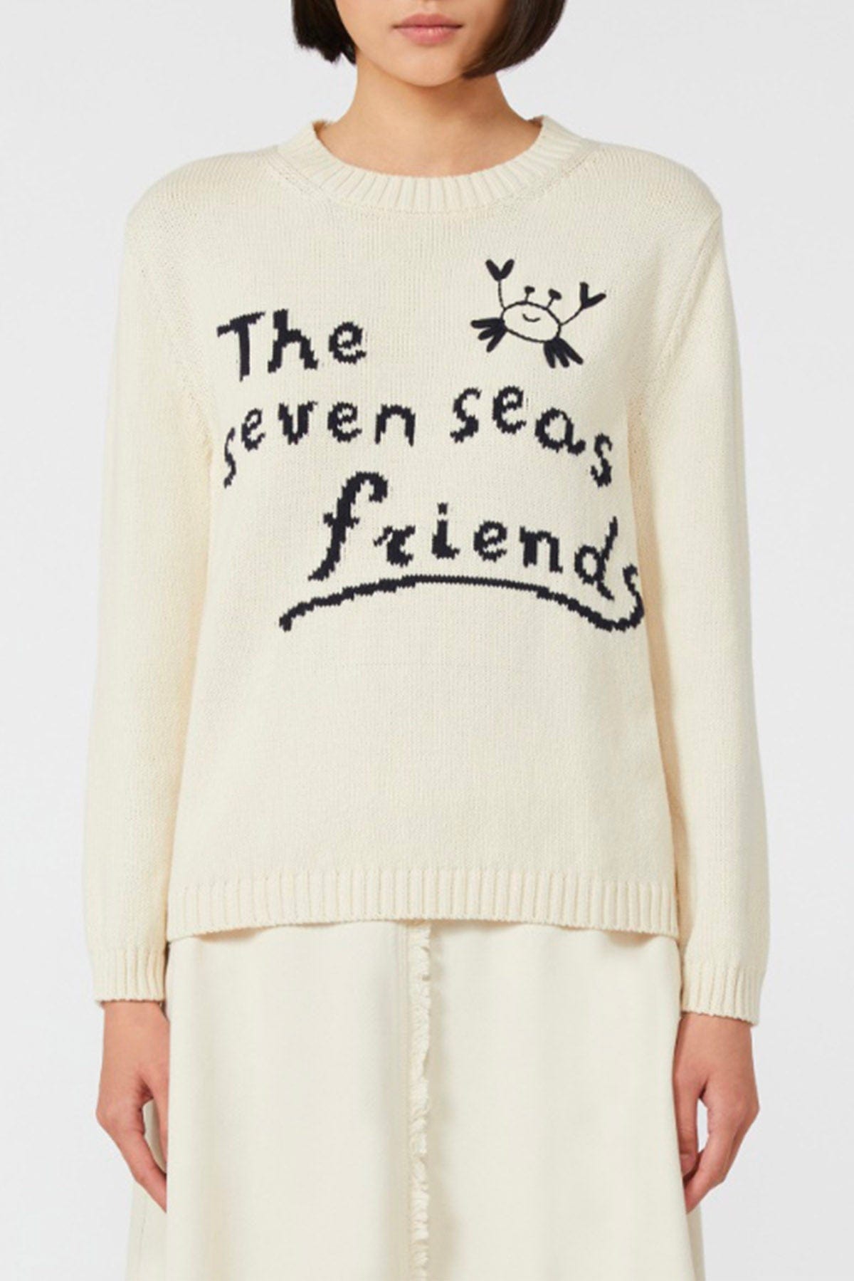 MAXMARA&#39;S BRANDS MAGLIA-CANOTTIERA-TOP  Maglia in cotone donna Weekend Max Mara Nespola