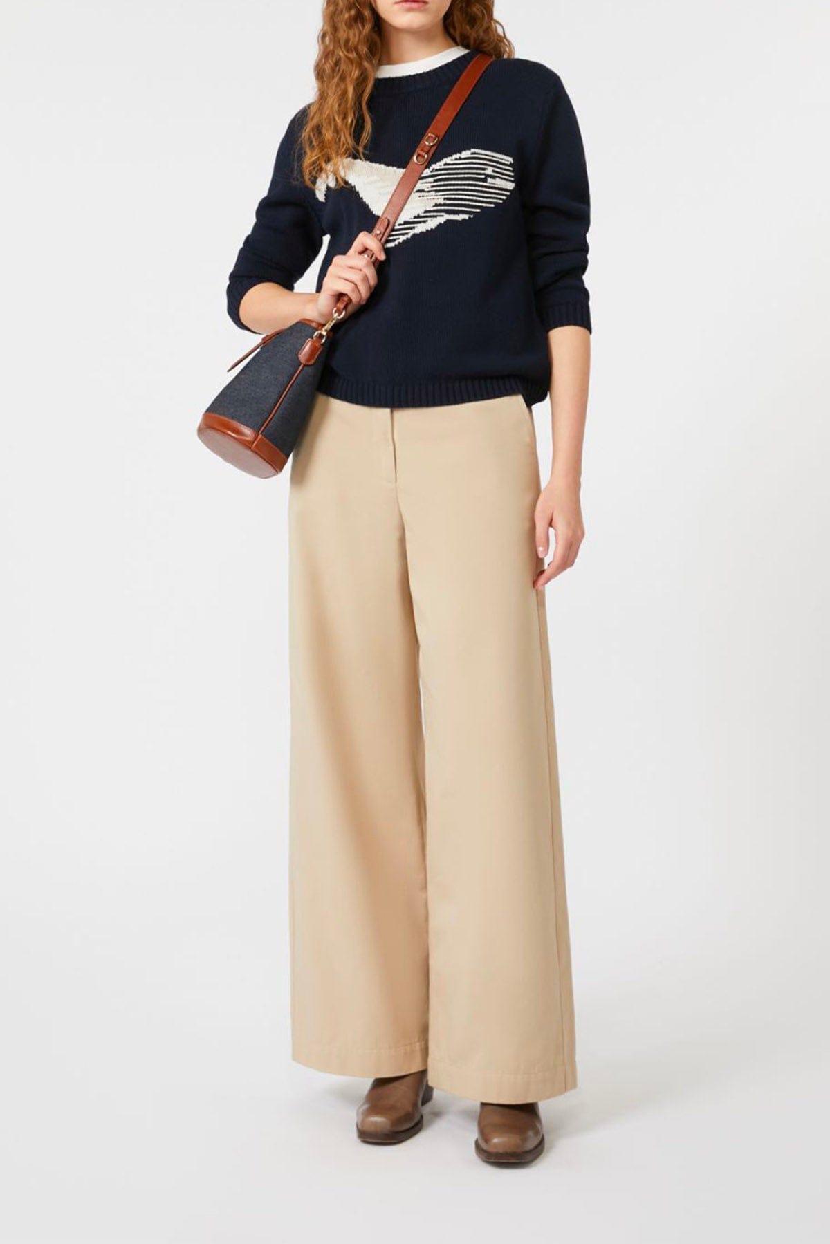 MAXMARA&#39;S BRANDS MAGLIA-CANOTTIERA-TOP  Maglia in cotone donna Weekend Max Mara Nespola