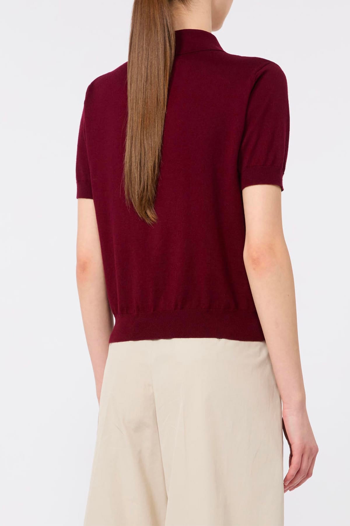 MAXMARA'S BRANDS MAGLIA-CANOTTIERA-TOP  RUBY / XXS Maglia in cotone, seta e cashmere donna 'S Max Mara Smmpomposa
