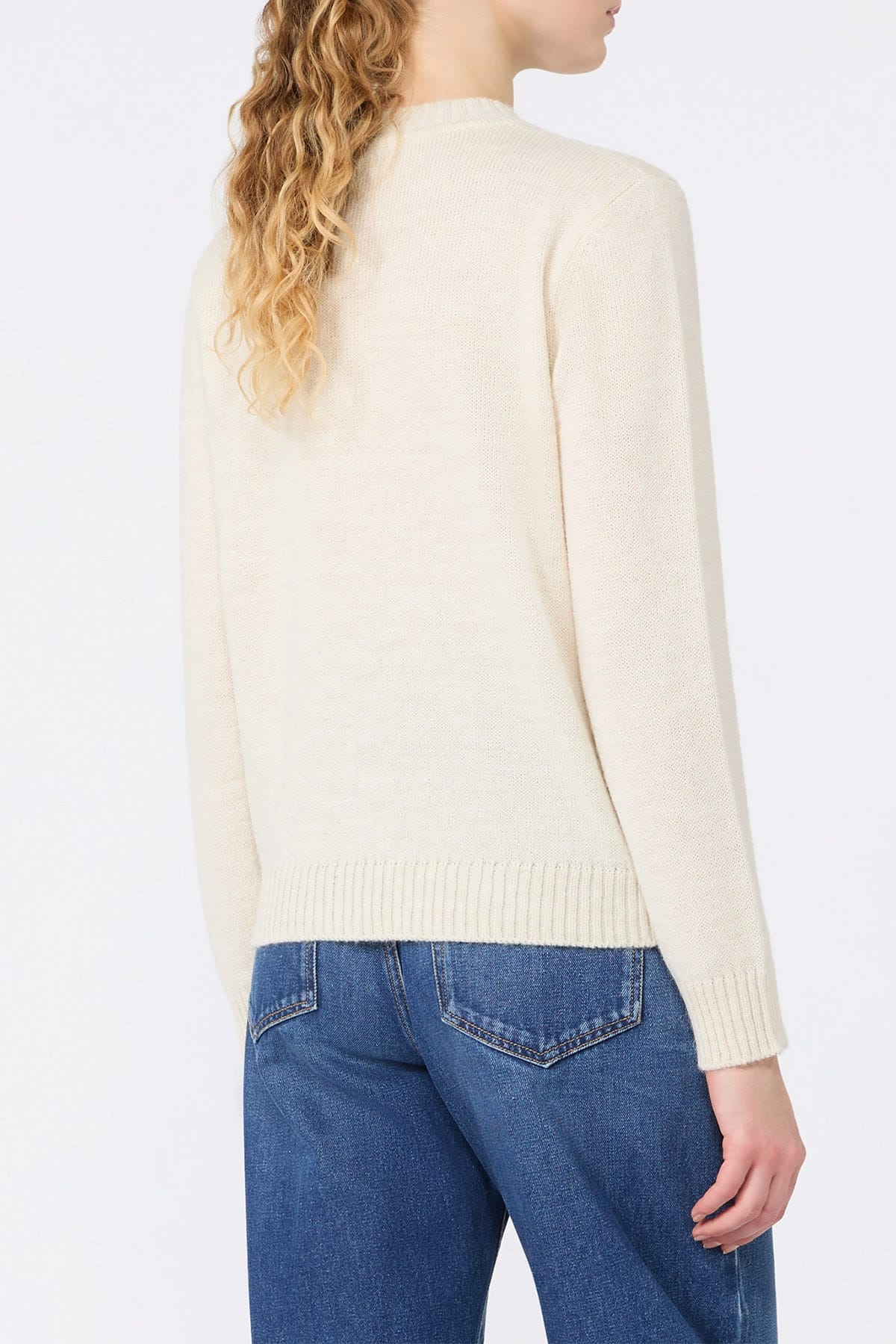MAXMARA'S BRANDS MAGLIA-CANOTTIERA-TOP  Maglia in filato di lana ed alpaca Max Mara Weekend Wkdnitra