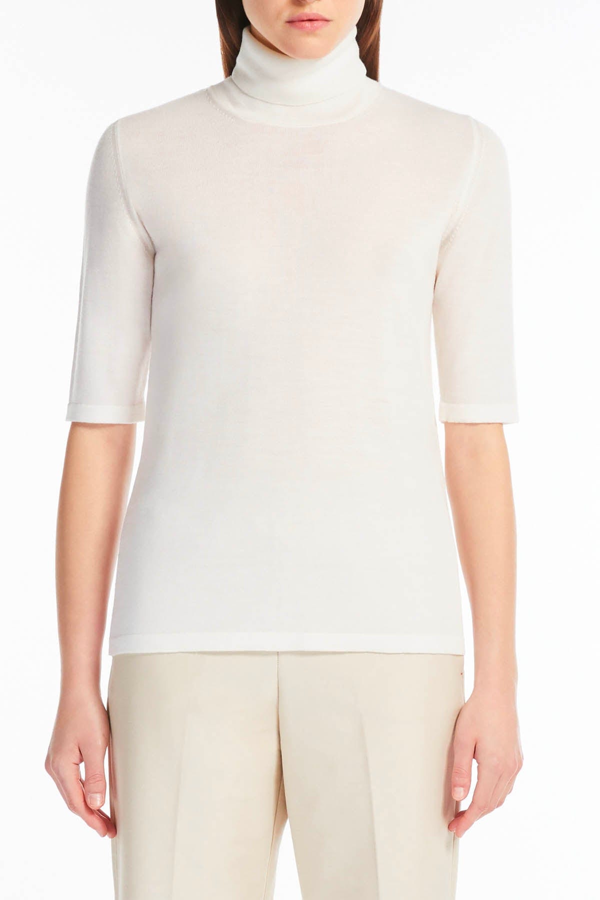 MAXMARA&#39;S BRANDS MAGLIA-CANOTTIERA-TOP  Maglia in Lana Donna Max Mara Leisure Vadius