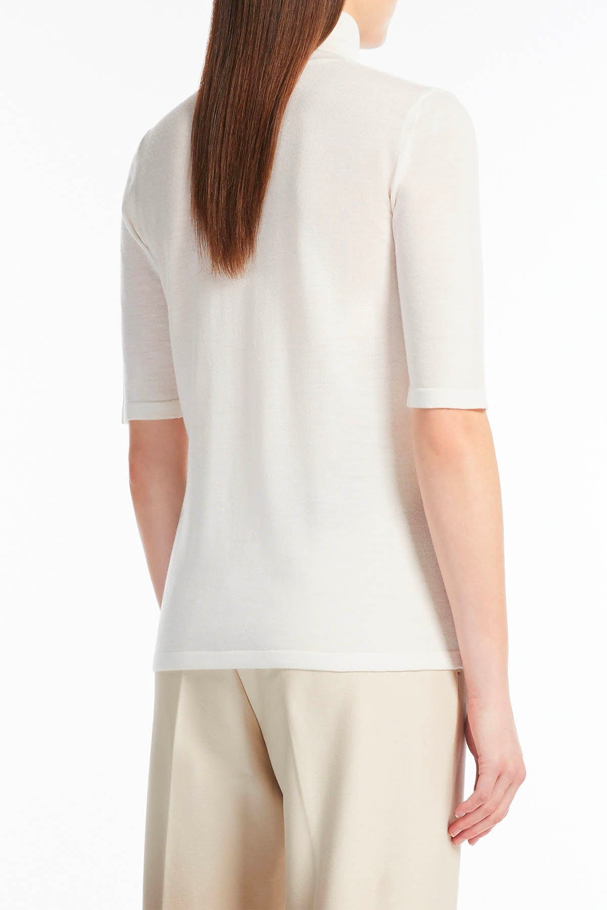 MAXMARA&#39;S BRANDS MAGLIA-CANOTTIERA-TOP  Maglia in Lana Donna Max Mara Leisure Vadius